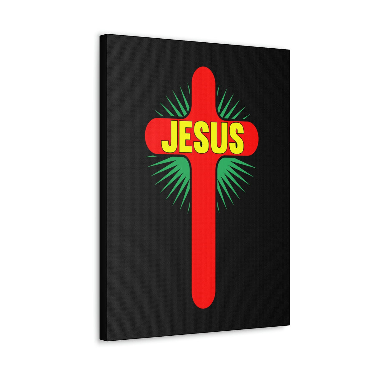 Scripture Walls Jesus John 14:6 Red Cross Christian Wall Art Bible Verse Print Ready to Hang Unframed-Express Your Love Gifts