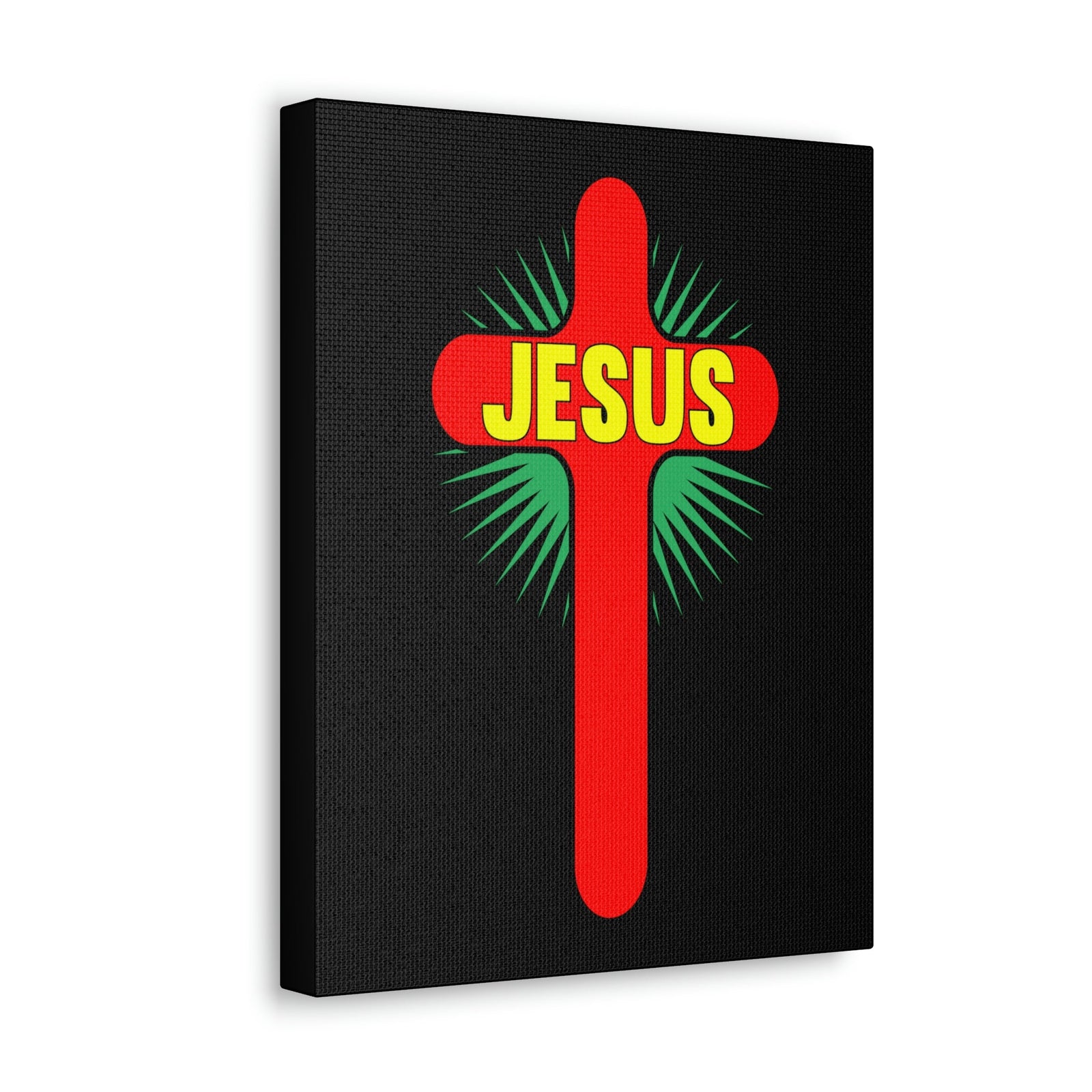 Scripture Walls Jesus John 14:6 Red Cross Christian Wall Art Bible Verse Print Ready to Hang Unframed-Express Your Love Gifts