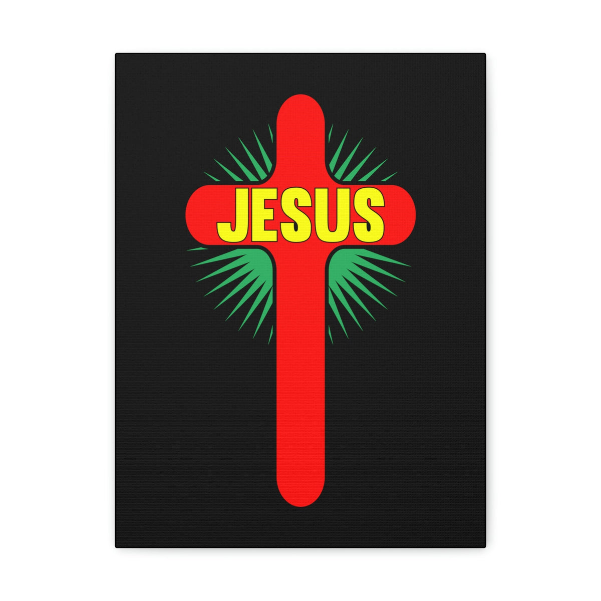 Scripture Walls Jesus John 14:6 Red Cross Christian Wall Art Bible Verse Print Ready to Hang Unframed-Express Your Love Gifts