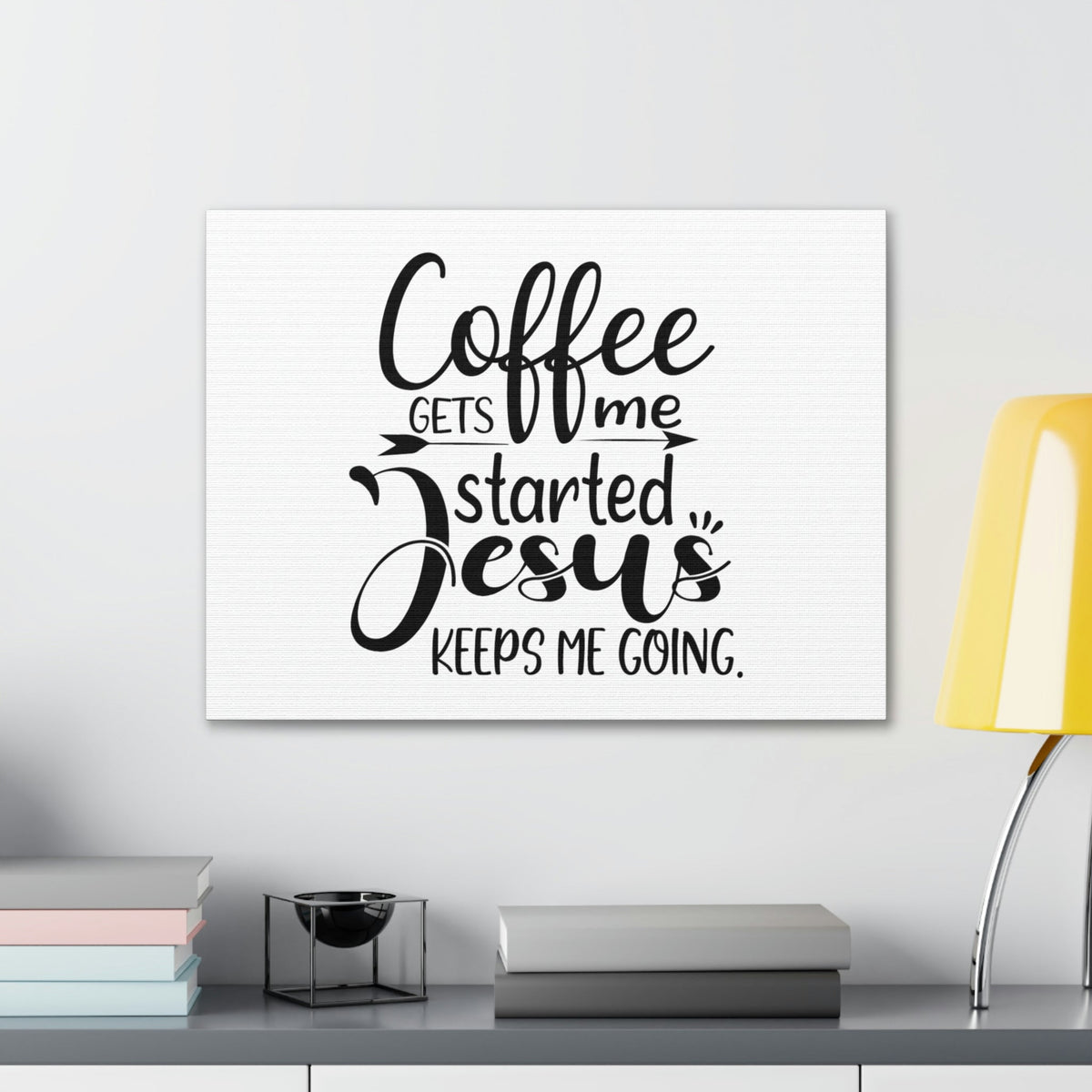 Scripture Walls Jesus Keeps Me Going Philippians 4:19 Christian Wall Art Bible Verse Print Ready to Hang Unframed-Express Your Love Gifts