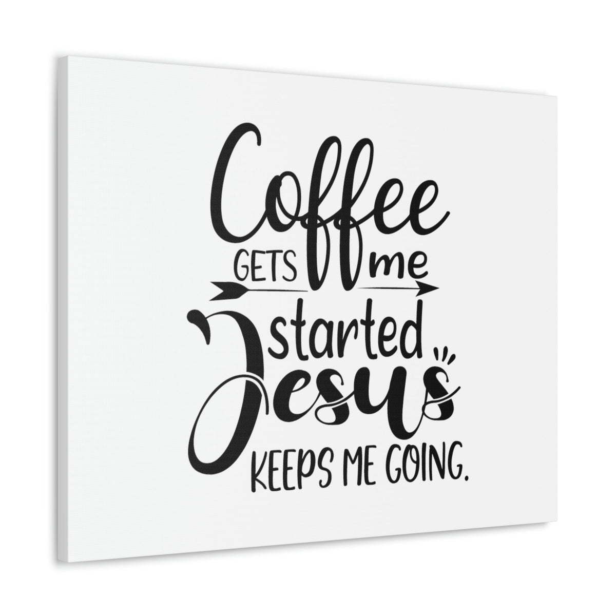 Scripture Walls Jesus Keeps Me Going Philippians 4:19 Christian Wall Art Bible Verse Print Ready to Hang Unframed-Express Your Love Gifts