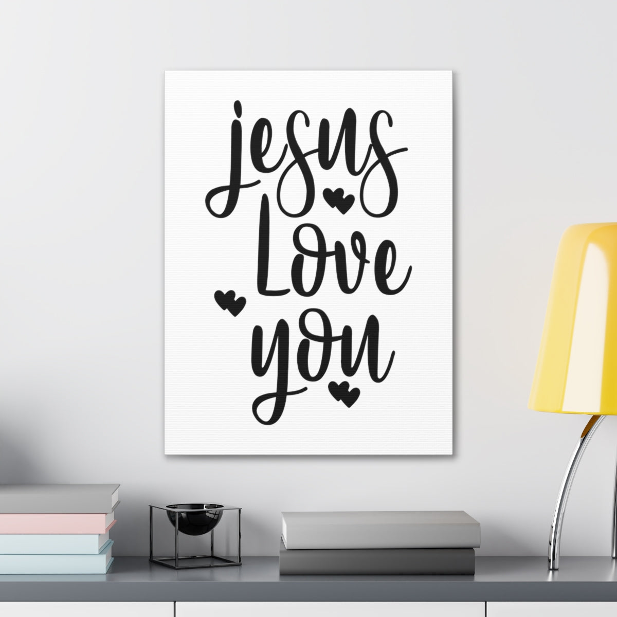 Scripture Walls Jesus Love You Romans 5:8 Christian Wall Art Print Ready to Hang Unframed-Express Your Love Gifts