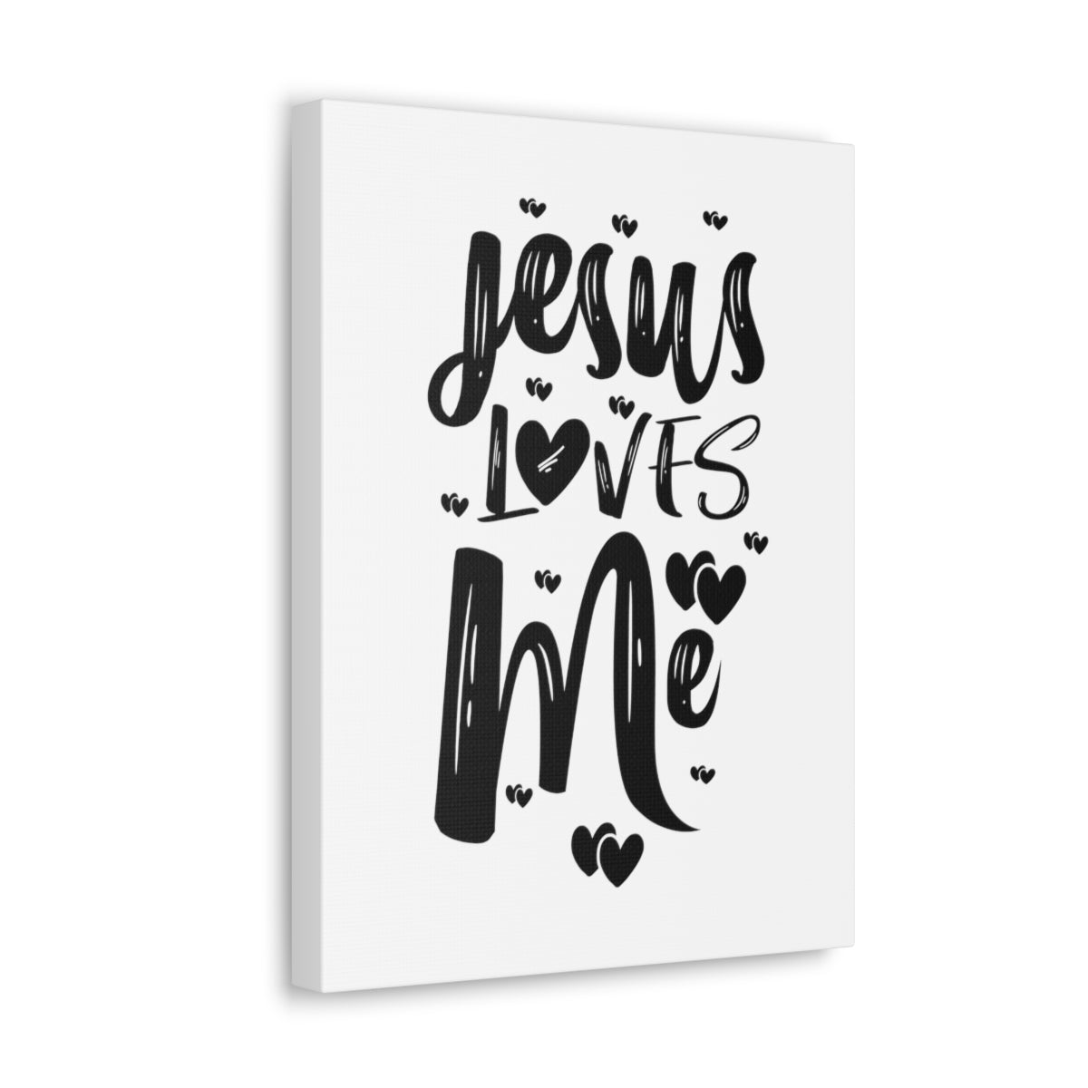 Scripture Walls Jesus Loves Me 1 John 4:9-10 Christian Wall Art Print Ready to Hang Unframed-Express Your Love Gifts