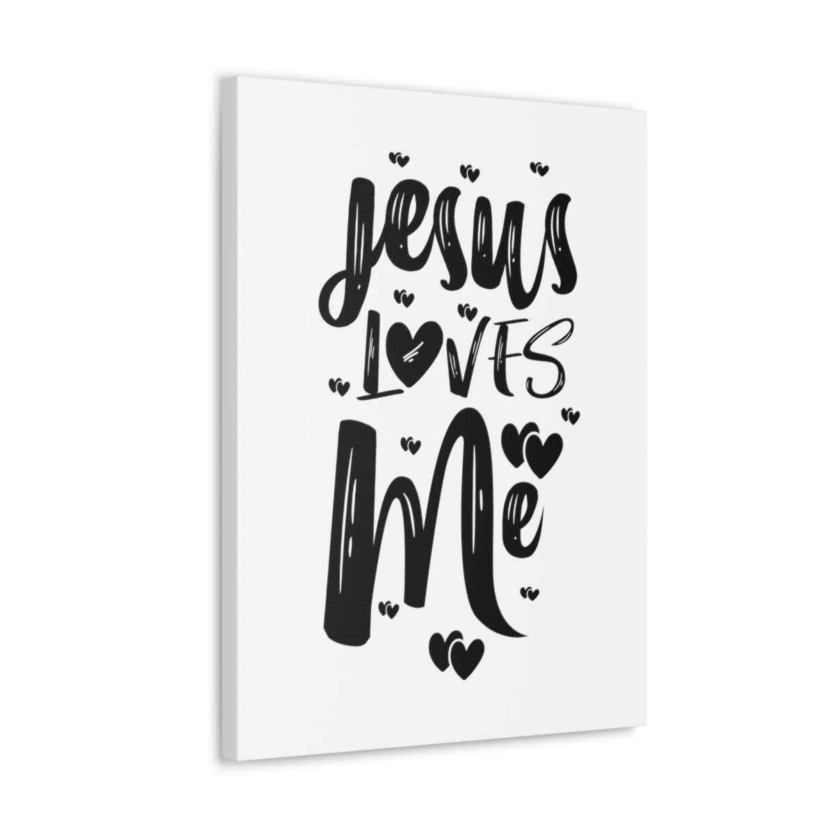 Scripture Walls Jesus Loves Me 1 John 4:9-10 Christian Wall Art Print Ready to Hang Unframed-Express Your Love Gifts