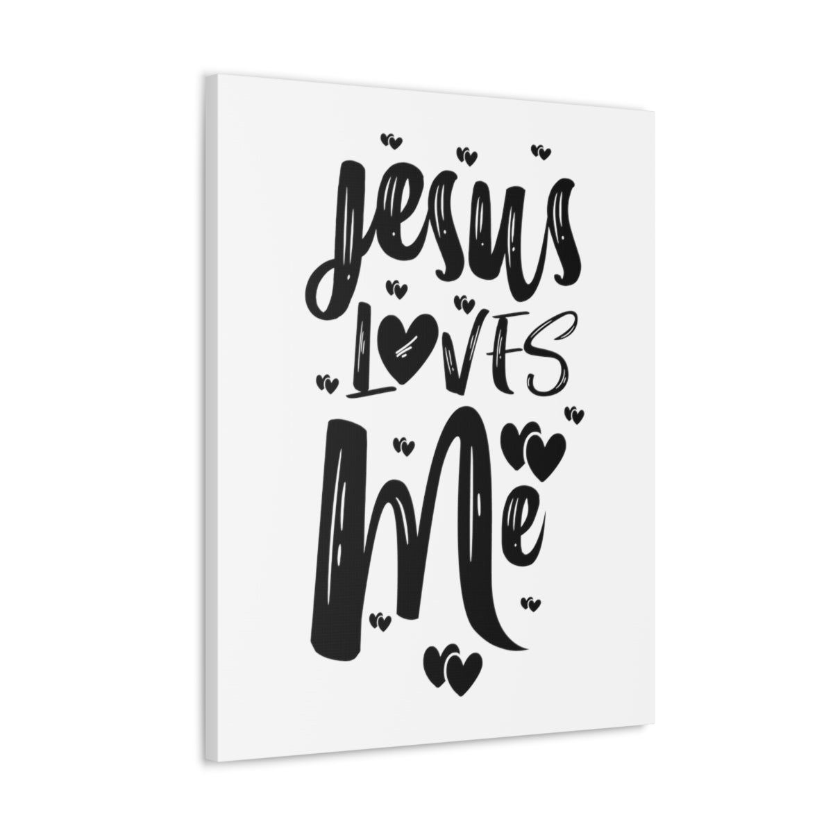 Scripture Walls Jesus Loves Me 1 John 4:9-10 Christian Wall Art Print Ready to Hang Unframed-Express Your Love Gifts