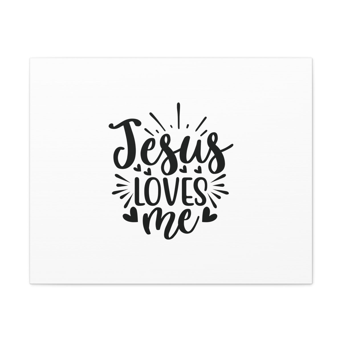Scripture Walls Jesus Loves Me JOHN 15:9 Christian Wall Art Bible Verse Print Ready to Hang Unframed-Express Your Love Gifts