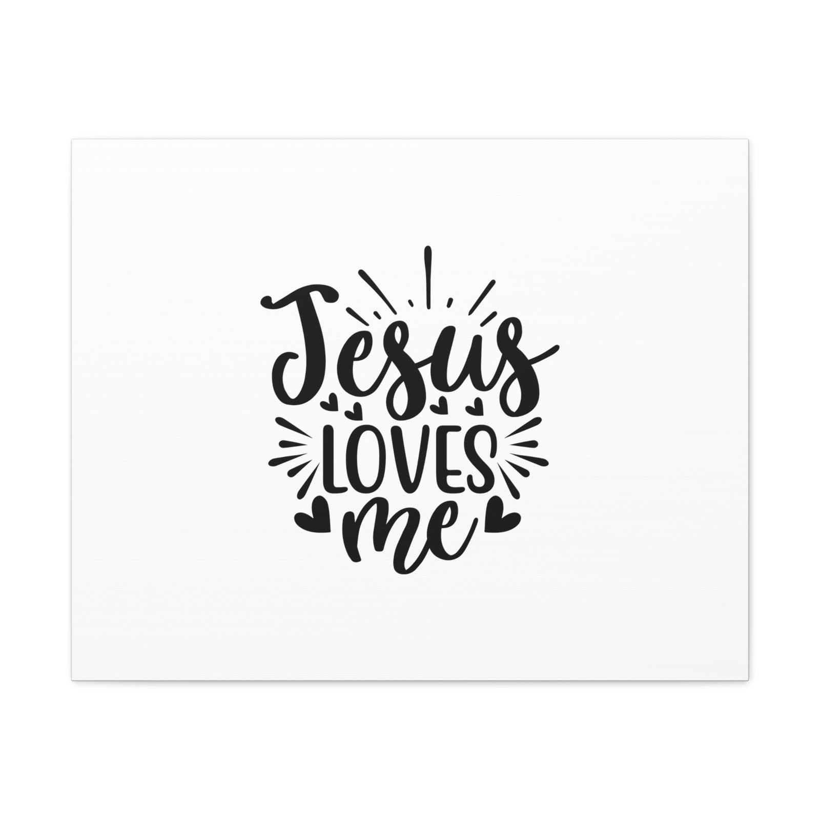 Scripture Walls Jesus Loves Me JOHN 15:9 Christian Wall Art Bible Verse Print Ready to Hang Unframed-Express Your Love Gifts