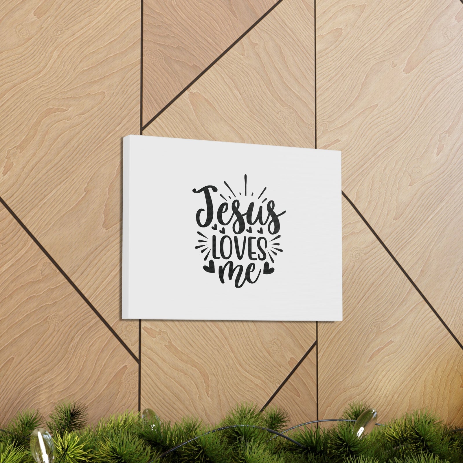 Scripture Walls Jesus Loves Me JOHN 15:9 Christian Wall Art Bible Verse Print Ready to Hang Unframed-Express Your Love Gifts