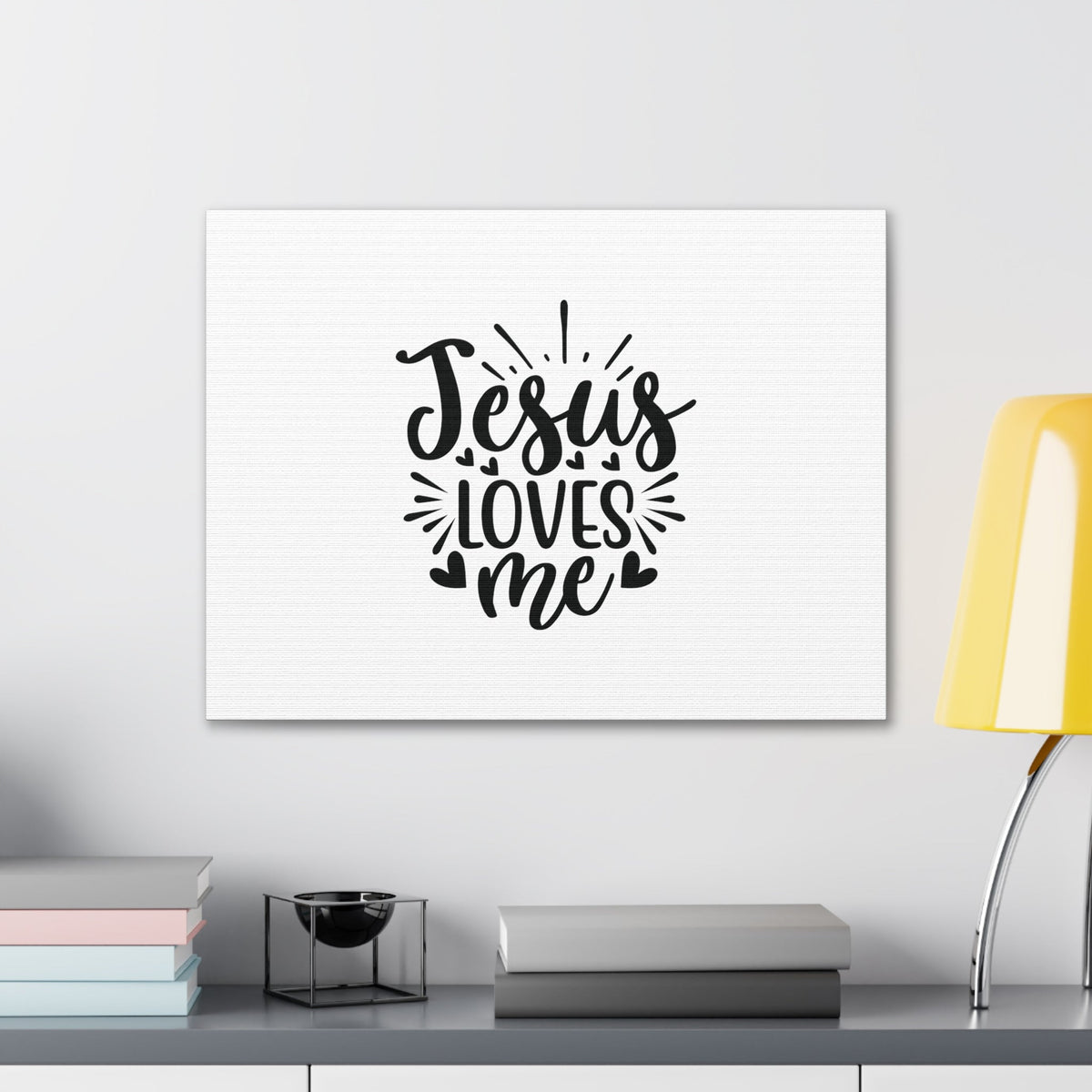 Scripture Walls Jesus Loves Me JOHN 15:9 Christian Wall Art Bible Verse Print Ready to Hang Unframed-Express Your Love Gifts