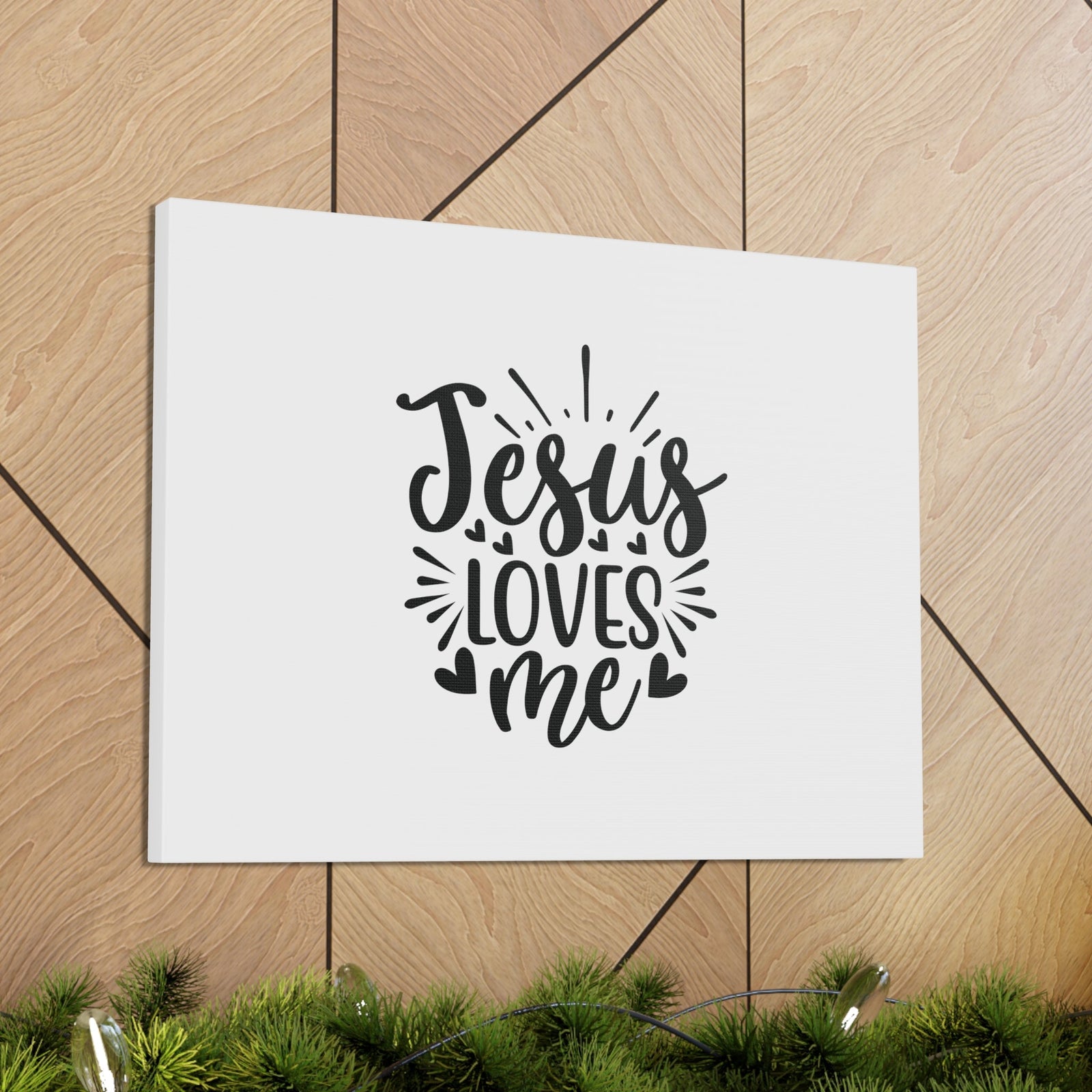 Scripture Walls Jesus Loves Me JOHN 15:9 Christian Wall Art Bible Verse Print Ready to Hang Unframed-Express Your Love Gifts
