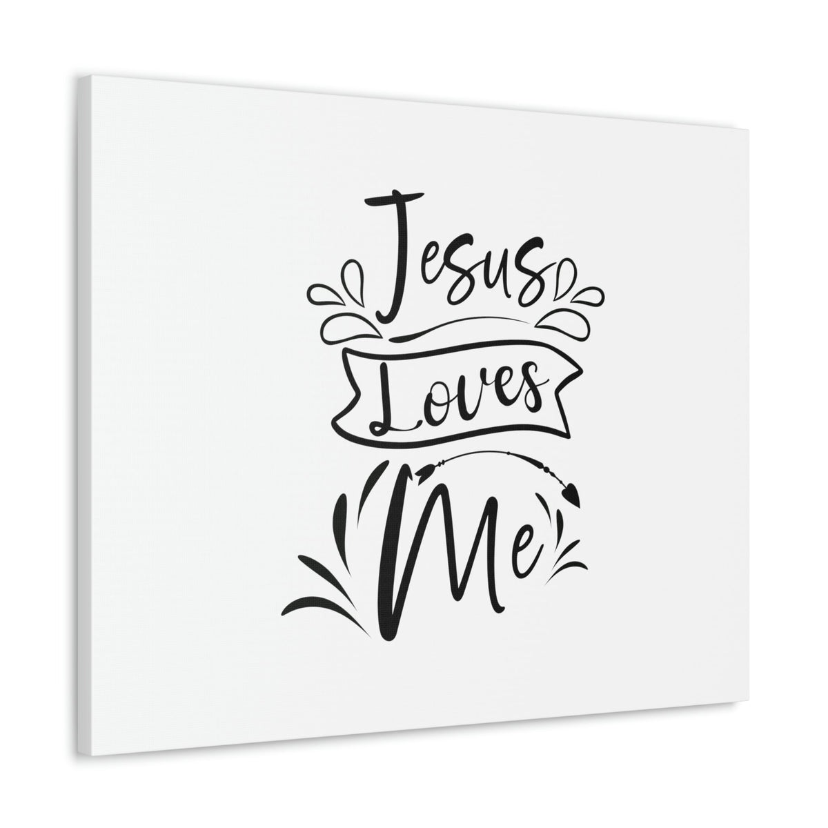Scripture Walls Jesus Loves Me Romans 5:8 Branches Christian Wall Art Bible Verse Print Ready to Hang Unframed-Express Your Love Gifts