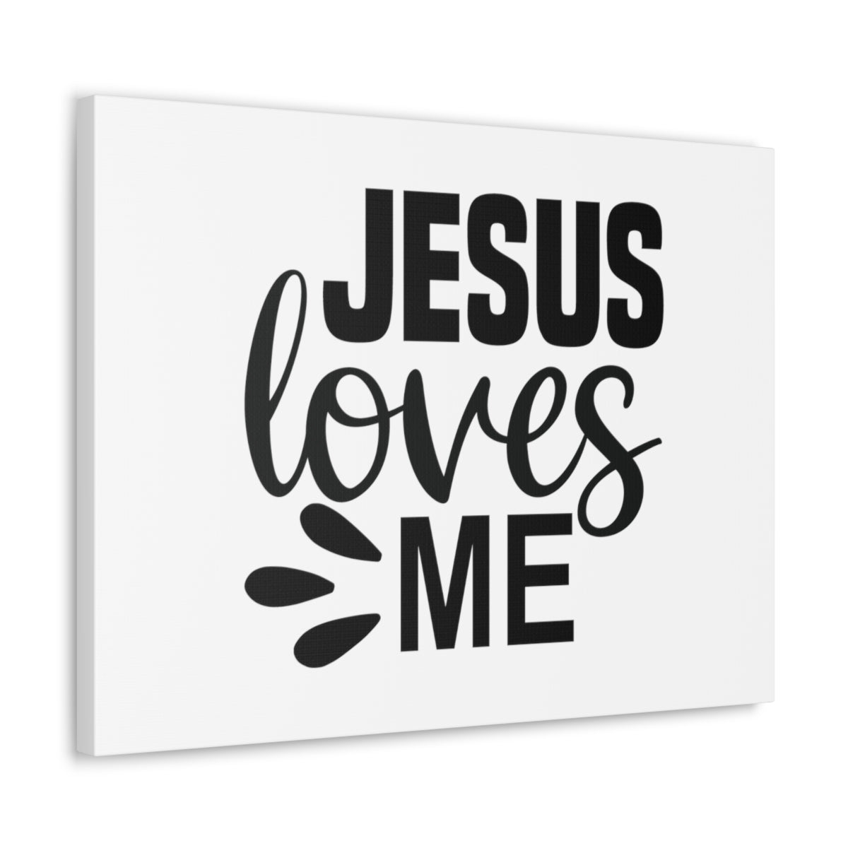 Scripture Walls Jesus Loves Me ROMANS 5:8 Christian Wall Art Bible Verse Print Ready to Hang Unframed-Express Your Love Gifts