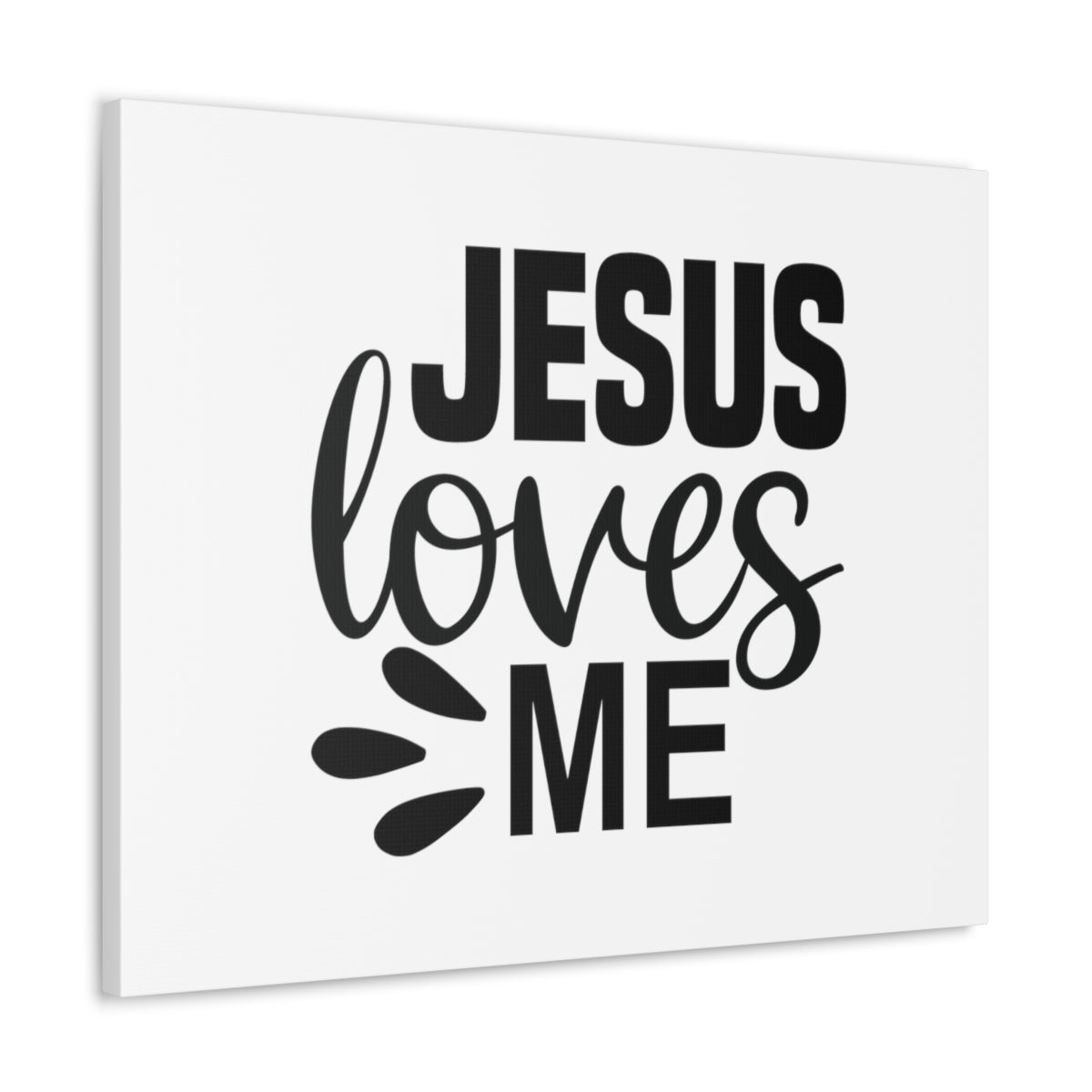 Scripture Walls Jesus Loves Me ROMANS 5:8 Christian Wall Art Bible Verse Print Ready to Hang Unframed-Express Your Love Gifts
