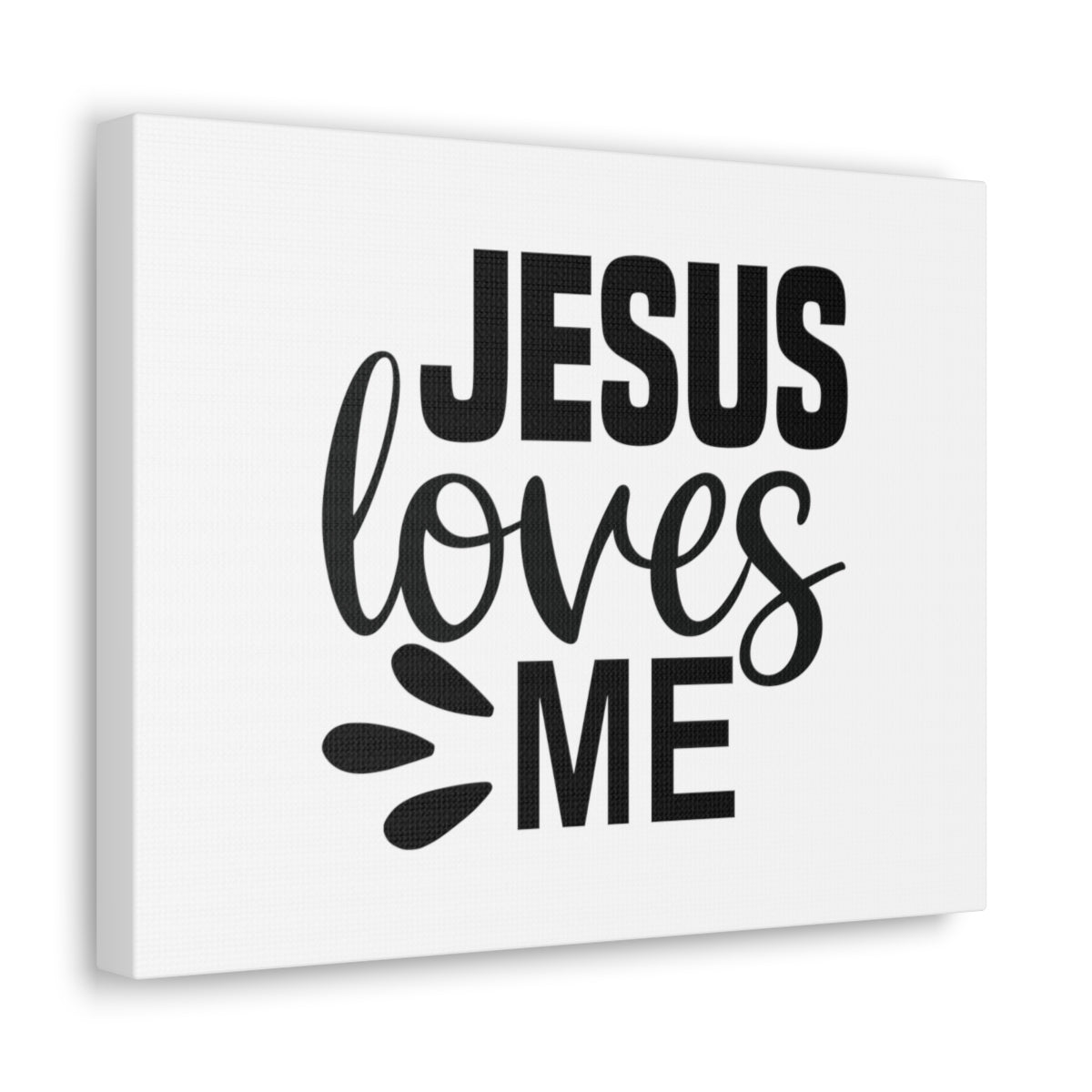 Scripture Walls Jesus Loves Me ROMANS 5:8 Christian Wall Art Bible Verse Print Ready to Hang Unframed-Express Your Love Gifts