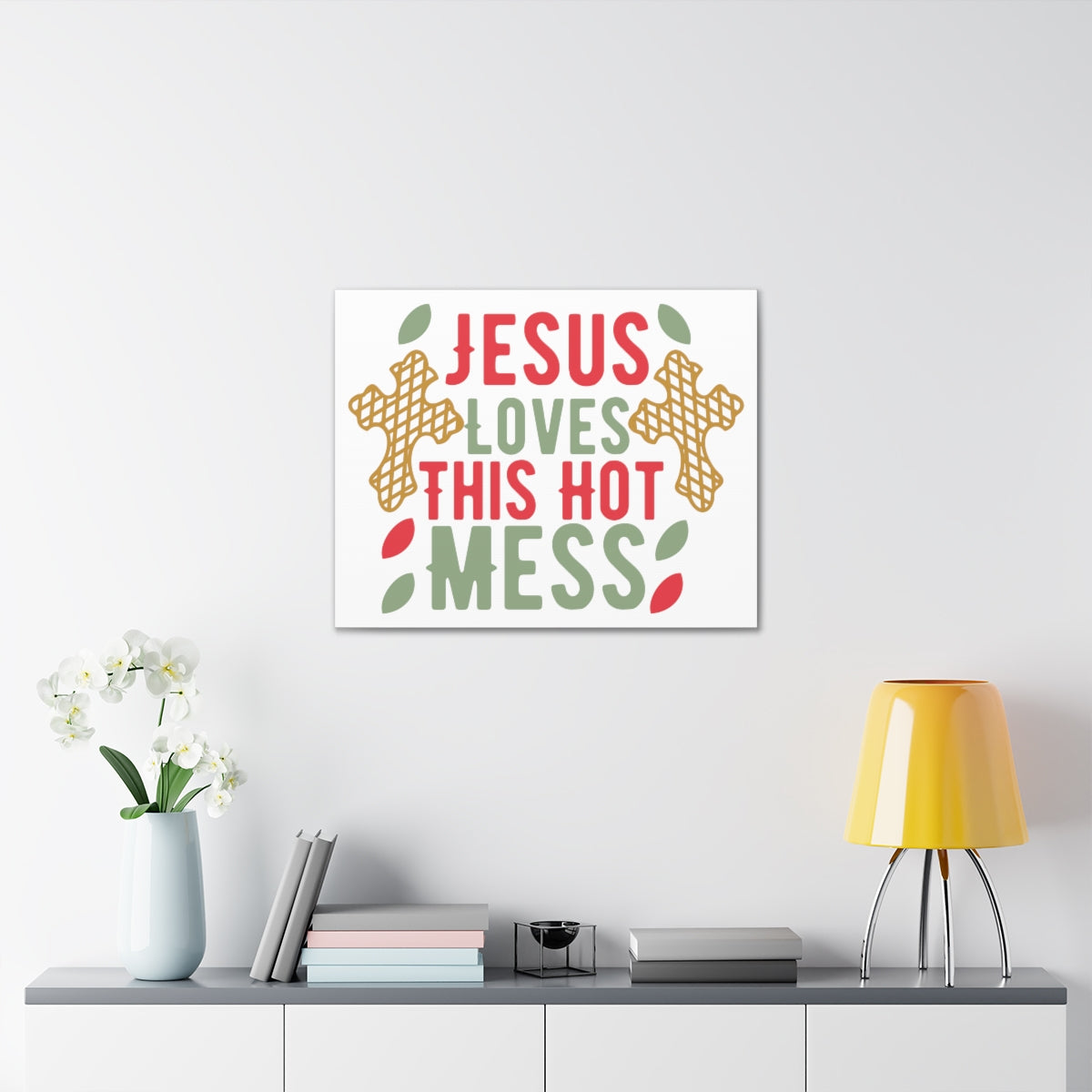 Scripture Walls Jesus Loves This John 15:9 Christian Wall Art Print Ready to Hang Unframed-Express Your Love Gifts