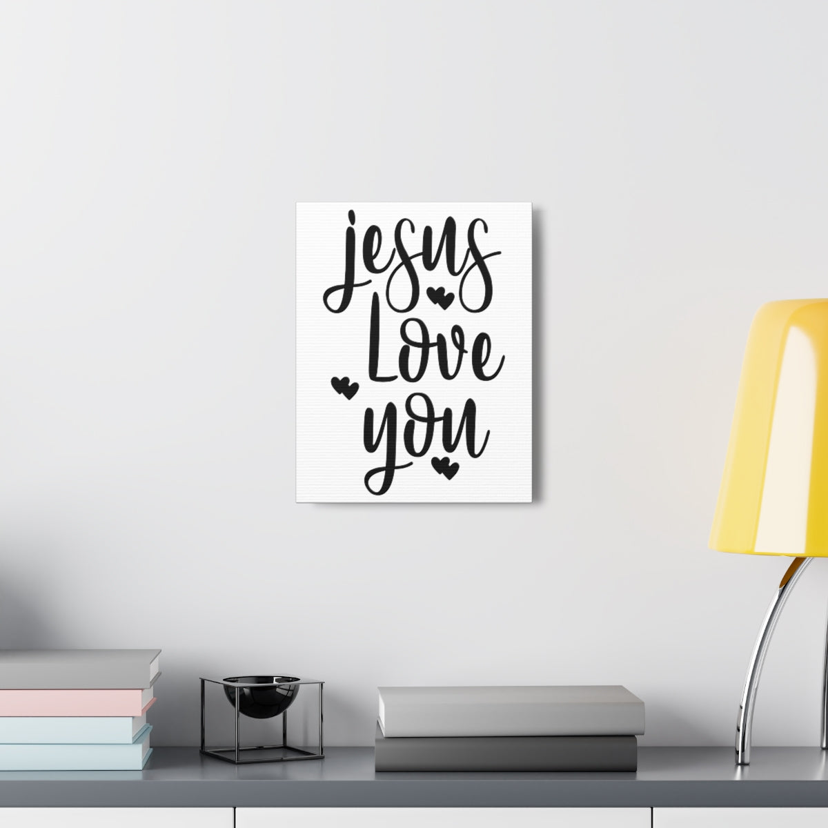 Scripture Walls Jesus Loves You 1 John 4:18 Christian Wall Art Print Ready to Hang Unframed-Express Your Love Gifts