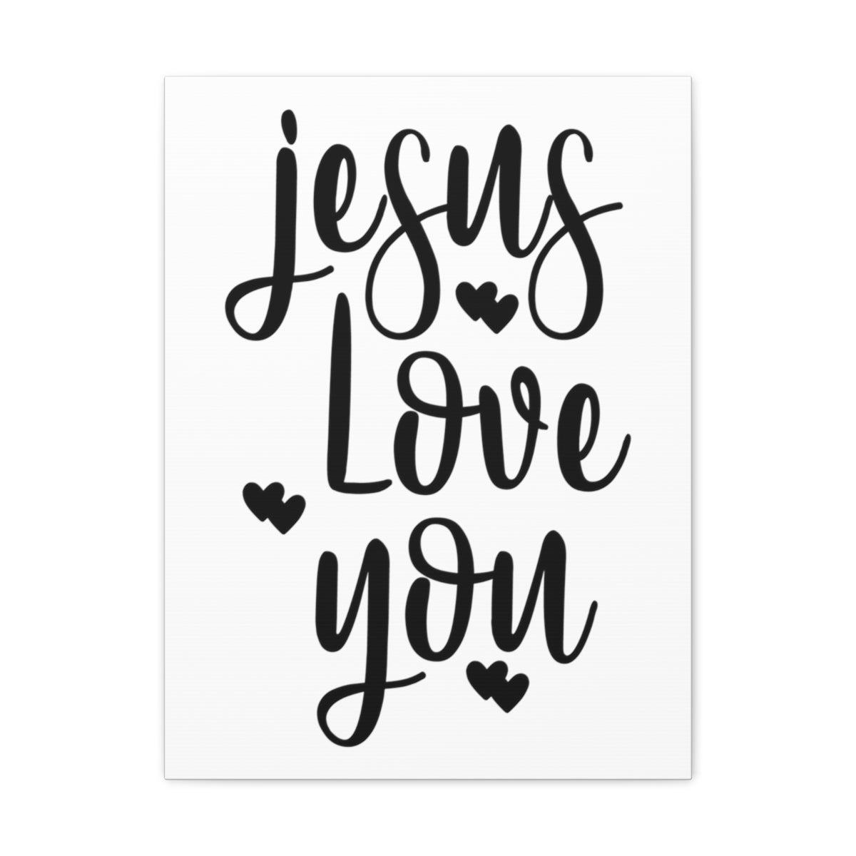 Scripture Walls Jesus Loves You 1 John 4:18 Christian Wall Art Print Ready to Hang Unframed-Express Your Love Gifts