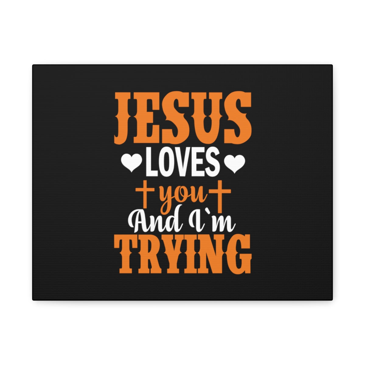 Scripture Walls Jesus Loves You James 1:3 Christian Wall Art Bible Verse Print Ready to Hang Unframed-Express Your Love Gifts