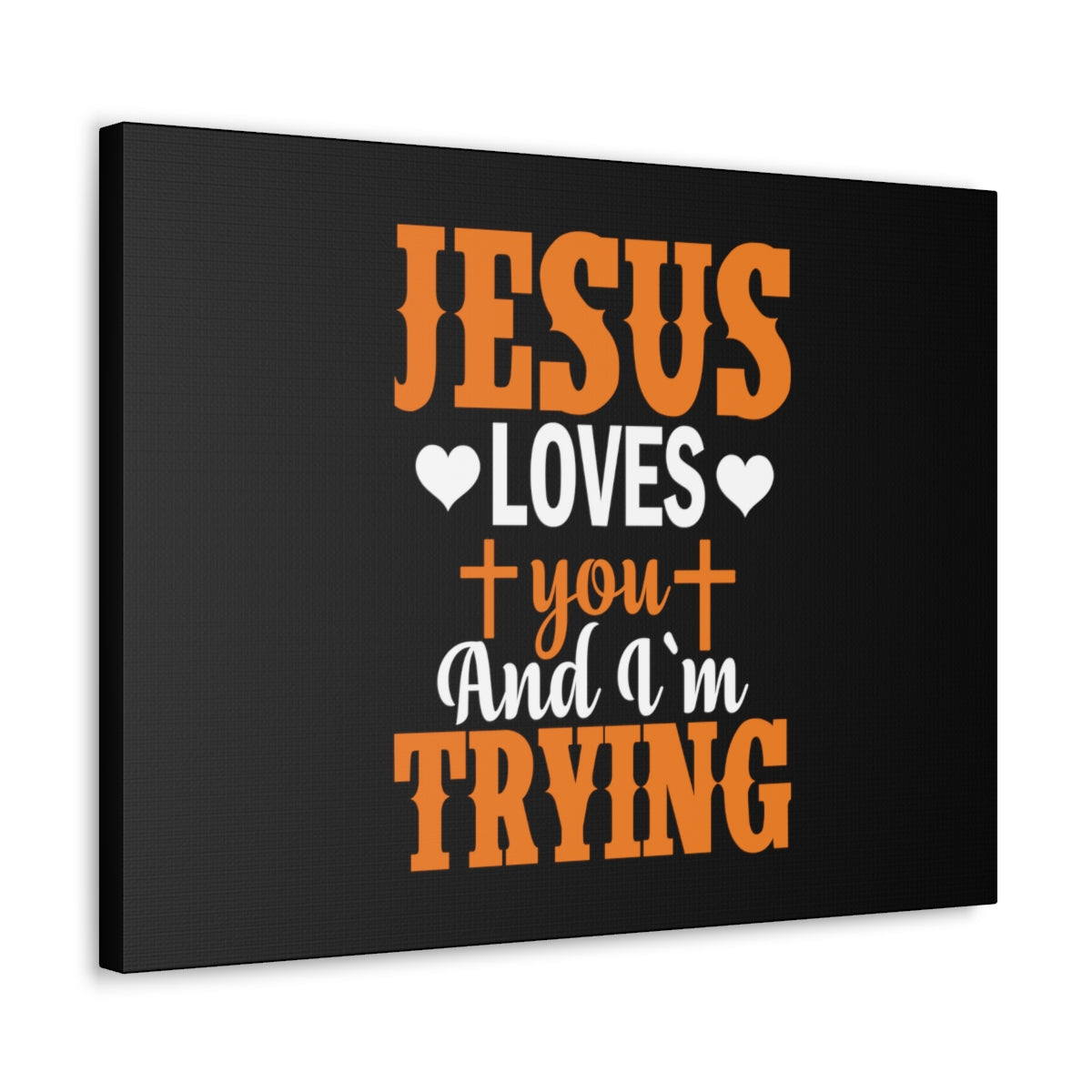 Scripture Walls Jesus Loves You James 1:3 Christian Wall Art Bible Verse Print Ready to Hang Unframed-Express Your Love Gifts