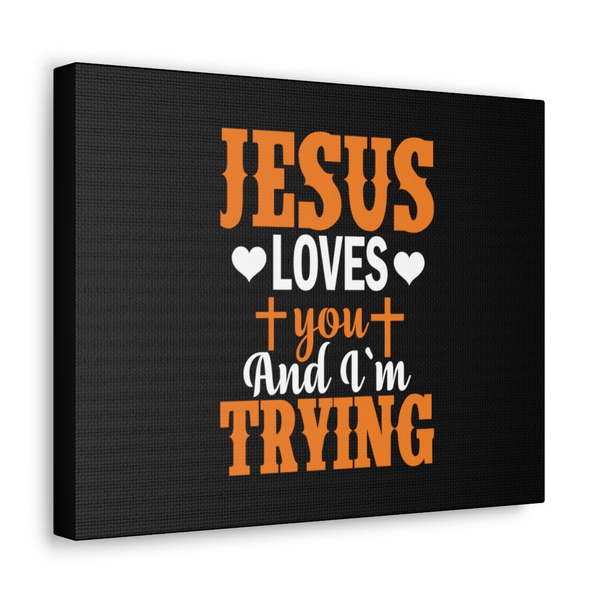 Scripture Walls Jesus Loves You James 1:3 Christian Wall Art Bible Verse Print Ready to Hang Unframed-Express Your Love Gifts