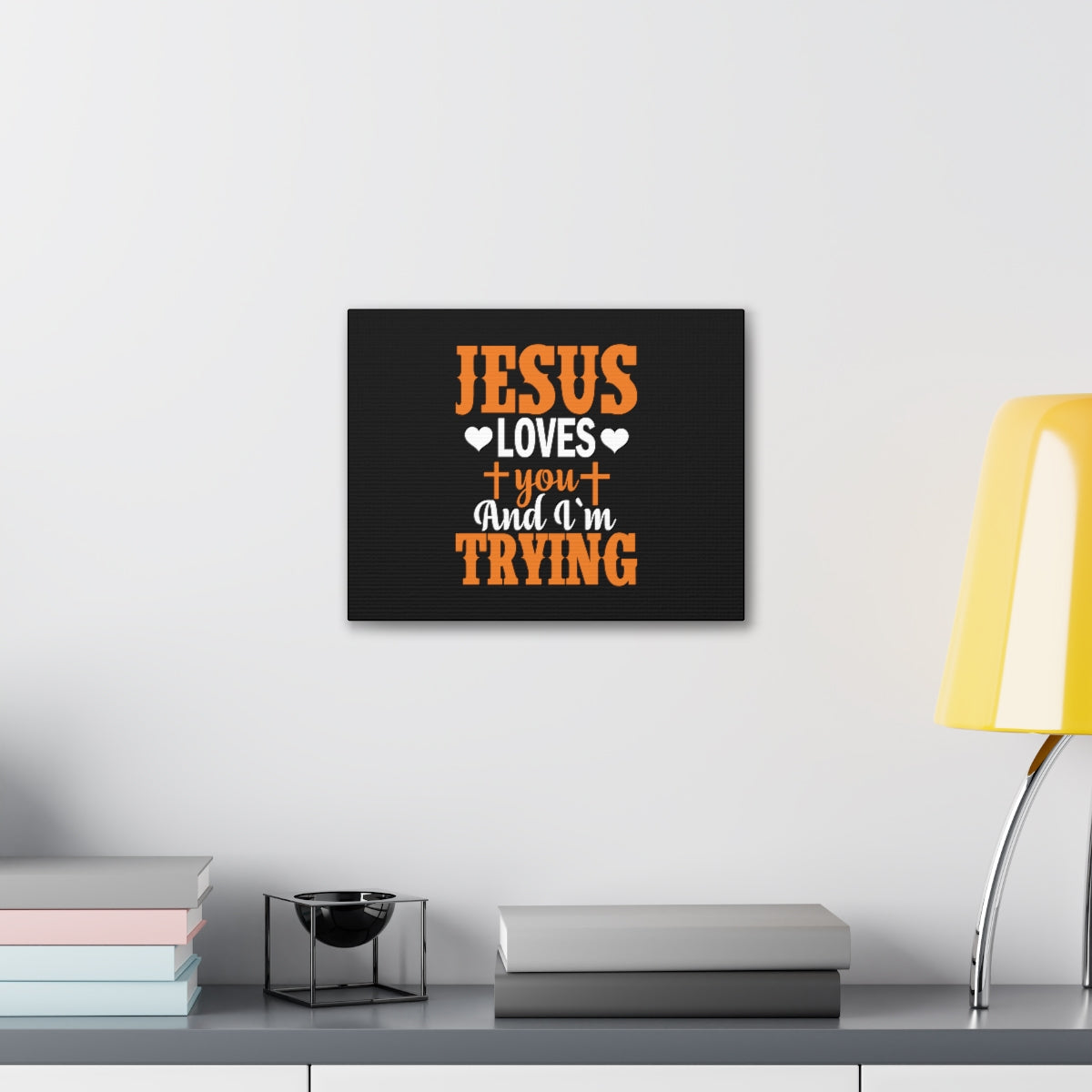 Scripture Walls Jesus Loves You James 1:3 Christian Wall Art Bible Verse Print Ready to Hang Unframed-Express Your Love Gifts