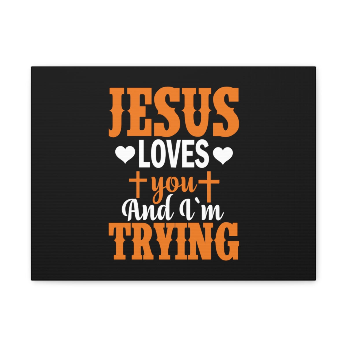 Scripture Walls Jesus Loves You James 1:3 Christian Wall Art Bible Verse Print Ready to Hang Unframed-Express Your Love Gifts