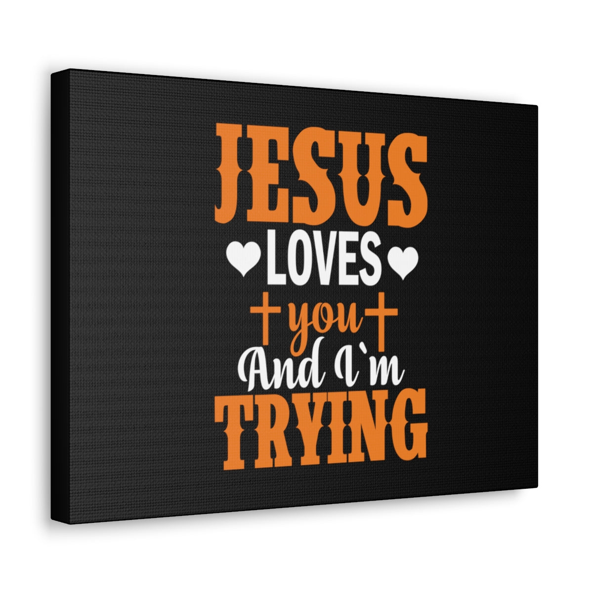 Scripture Walls Jesus Loves You James 1:3 Christian Wall Art Bible Verse Print Ready to Hang Unframed-Express Your Love Gifts