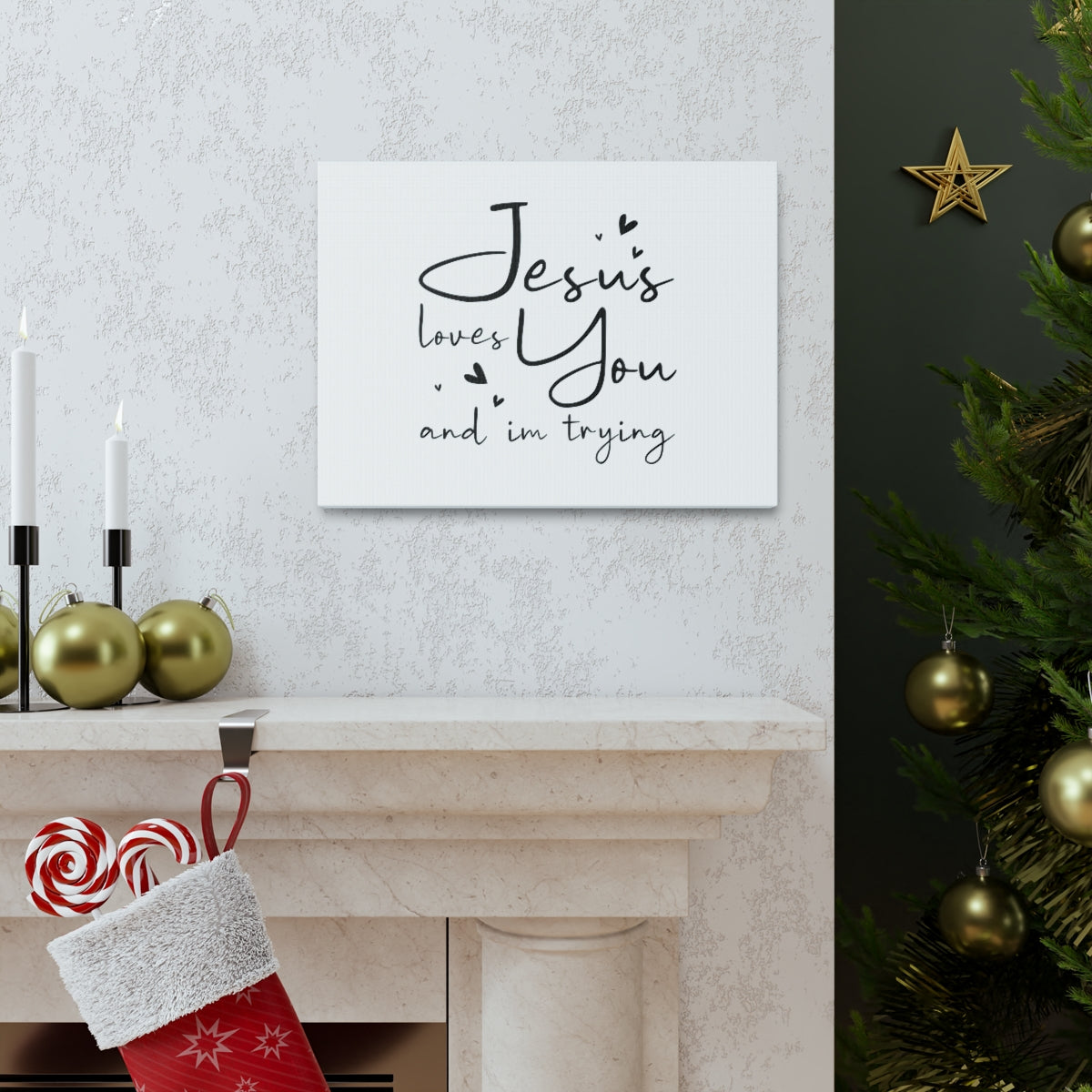 Scripture Walls Jesus Loves You John 15:9 Christian Wall Art Bible Verse Print Ready to Hang Unframed-Express Your Love Gifts