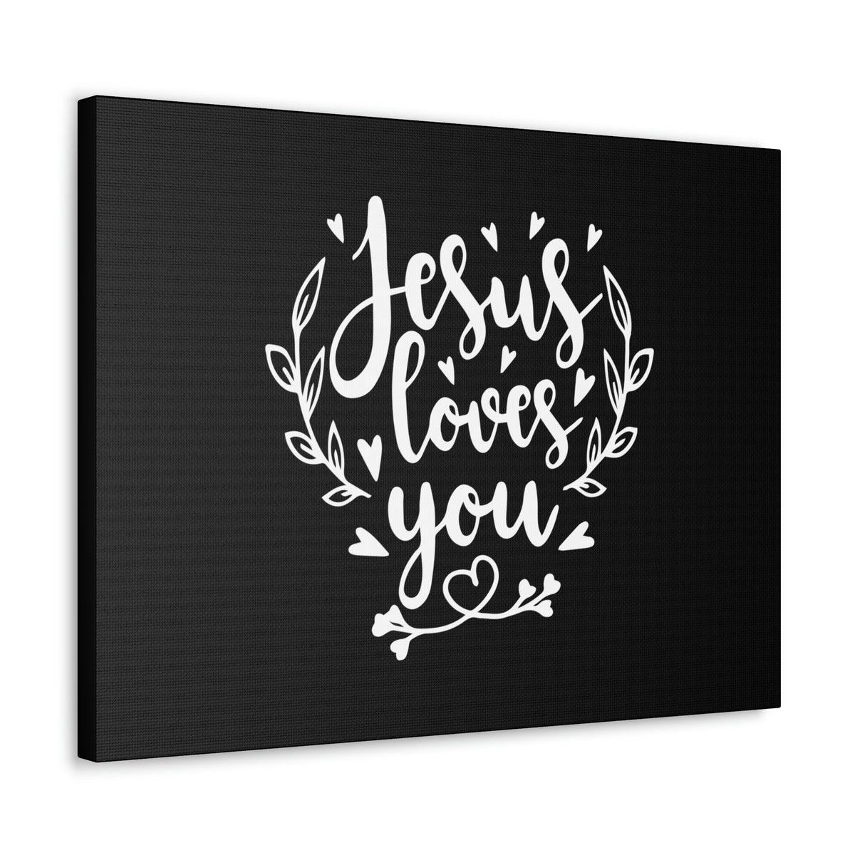 Scripture Walls Jesus Loves You John 3:16 Hearts Christian Wall Art Bible Verse Print Ready to Hang Unframed-Express Your Love Gifts
