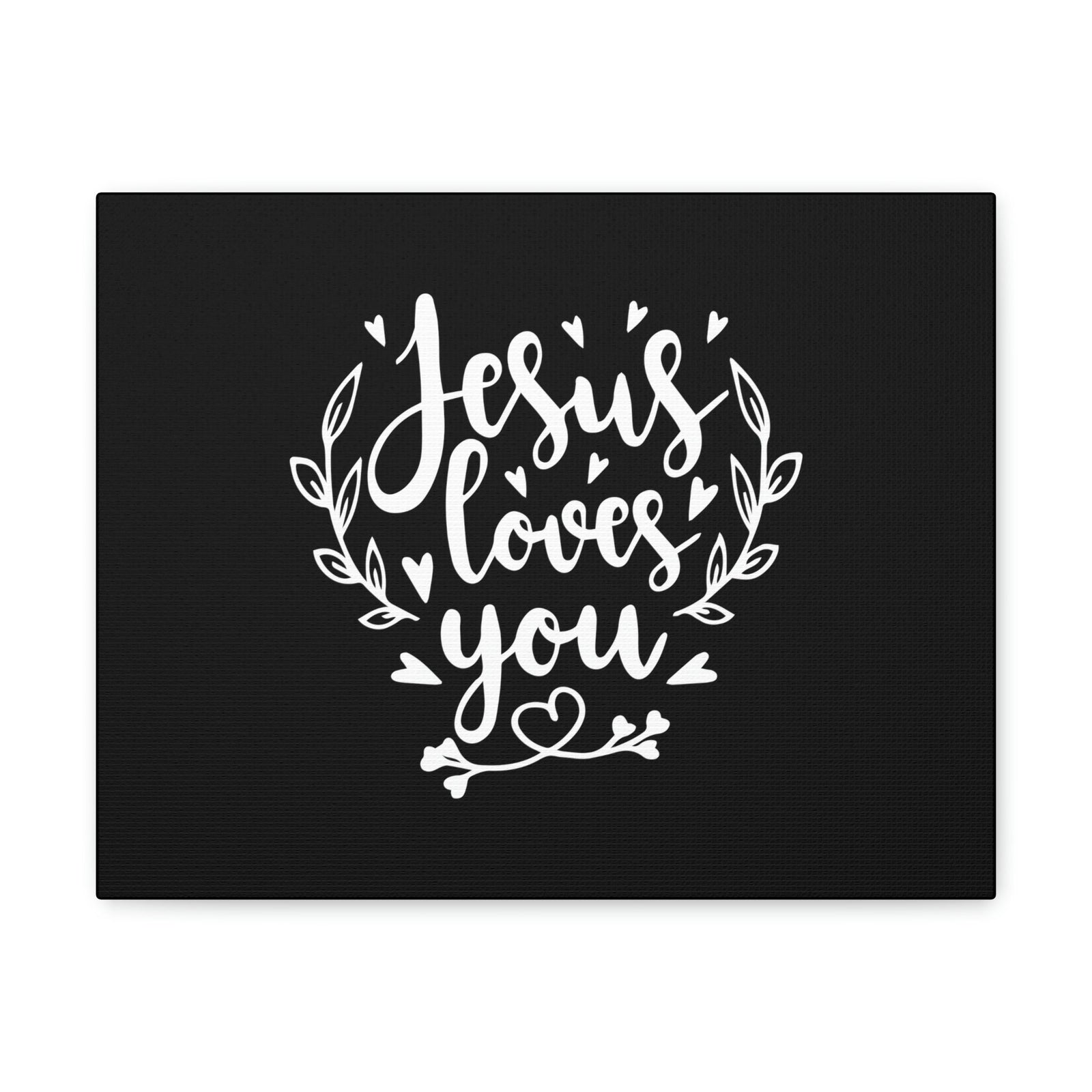 Scripture Walls Jesus Loves You John 3:16 Hearts Christian Wall Art Bible Verse Print Ready to Hang Unframed-Express Your Love Gifts