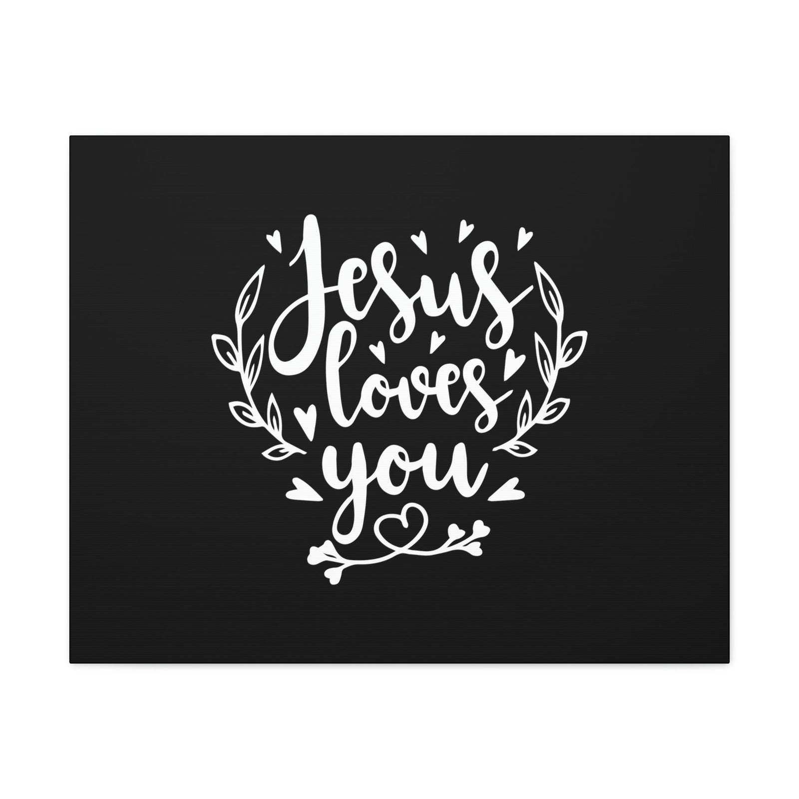Scripture Walls Jesus Loves You John 3:16 Hearts Christian Wall Art Bible Verse Print Ready to Hang Unframed-Express Your Love Gifts