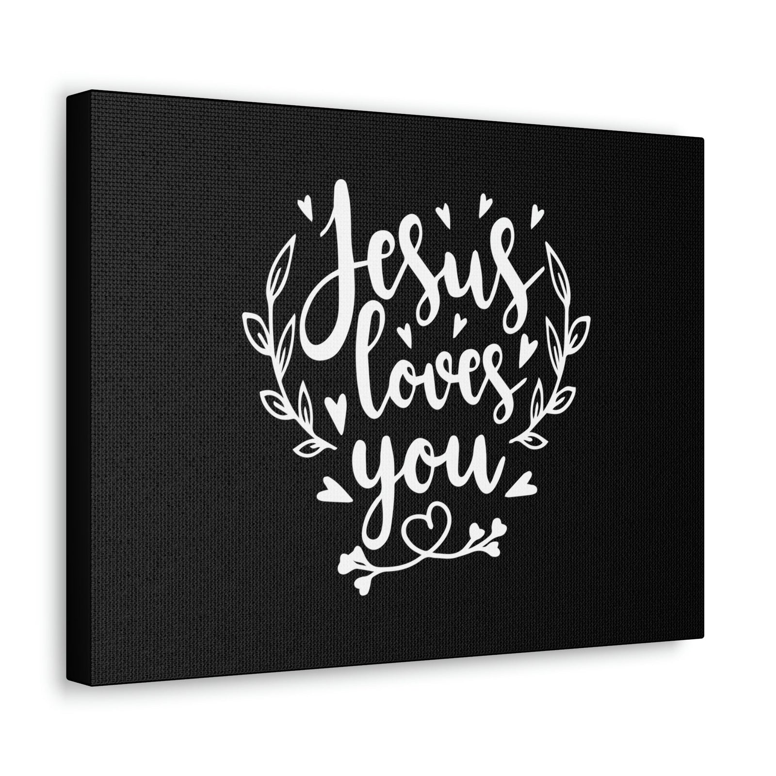 Scripture Walls Jesus Loves You John 3:16 Hearts Christian Wall Art Bible Verse Print Ready to Hang Unframed-Express Your Love Gifts