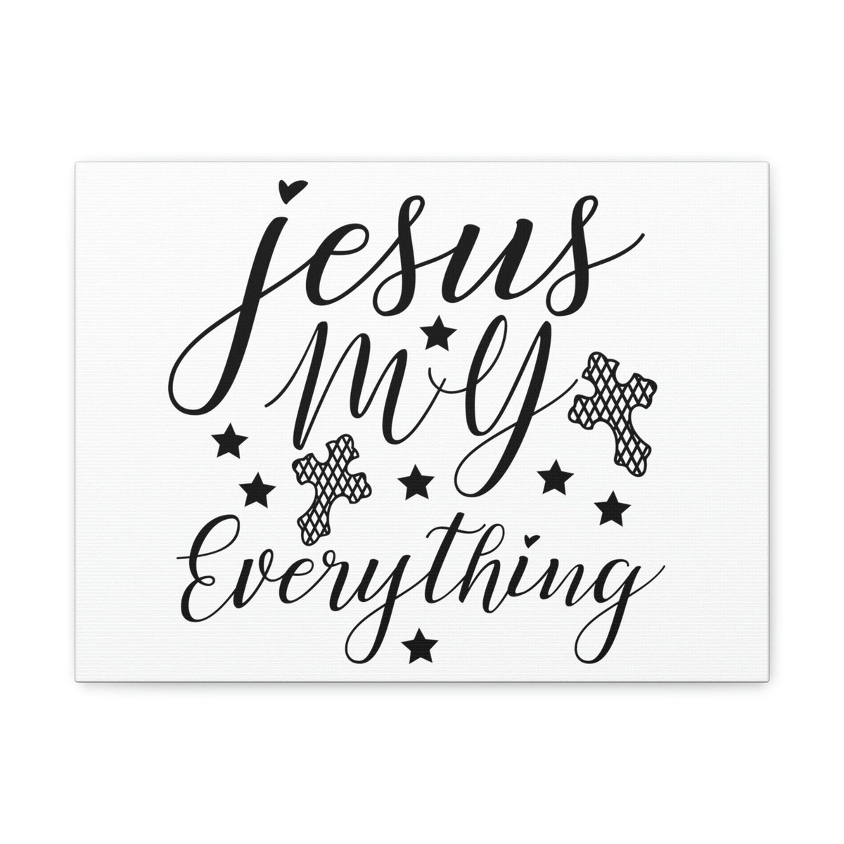 Scripture Walls Jesus My Everything 2 Corinthians 9:8 Christian Wall Art Print Ready to Hang Unframed-Express Your Love Gifts