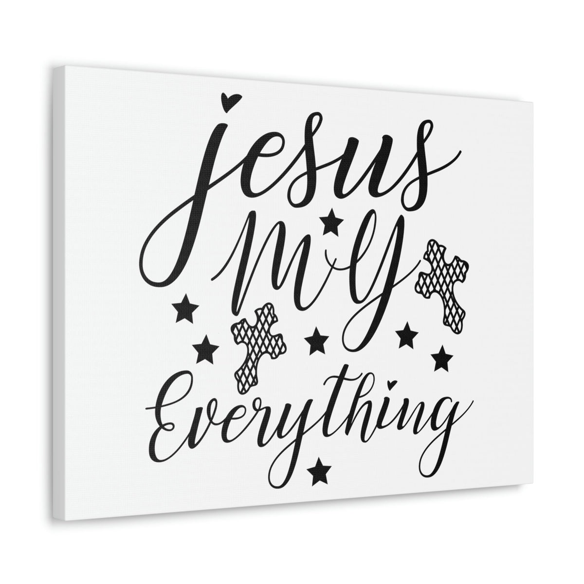 Scripture Walls Jesus My Everything 2 Corinthians 9:8 Christian Wall Art Print Ready to Hang Unframed-Express Your Love Gifts