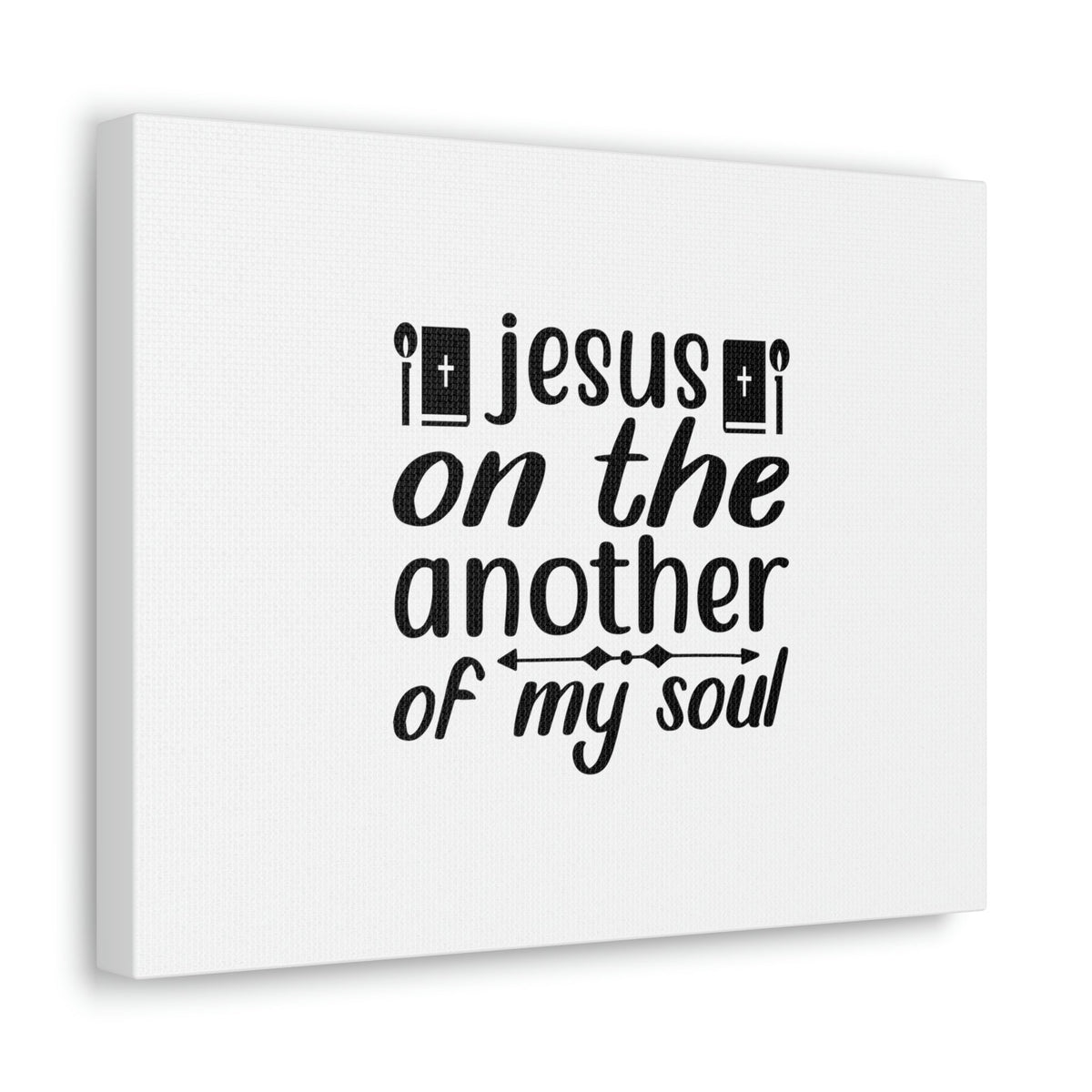 Scripture Walls Jesus On The Another Of My Soul Colossians 2:2 Christian Wall Art Bible Verse Print Ready to Hang Unframed-Express Your Love Gifts