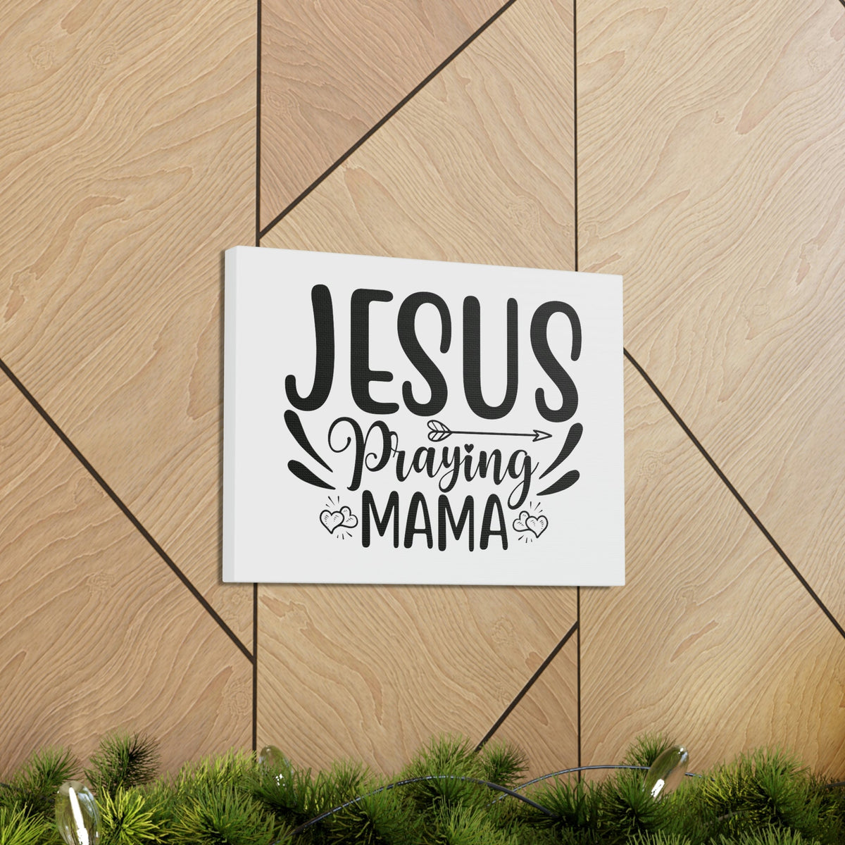 Scripture Walls Jesus Praying Mama Song Of Solomon 8:2 Christian Wall Art Bible Verse Print Ready to Hang Unframed-Express Your Love Gifts