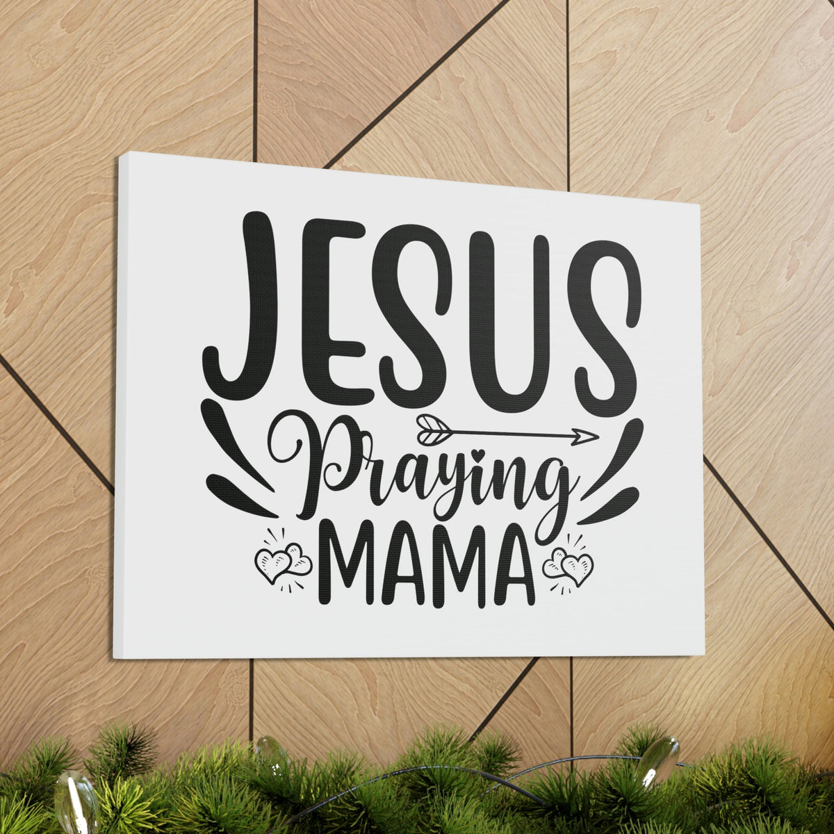 Scripture Walls Jesus Praying Mama Song Of Solomon 8:2 Christian Wall Art Bible Verse Print Ready to Hang Unframed-Express Your Love Gifts