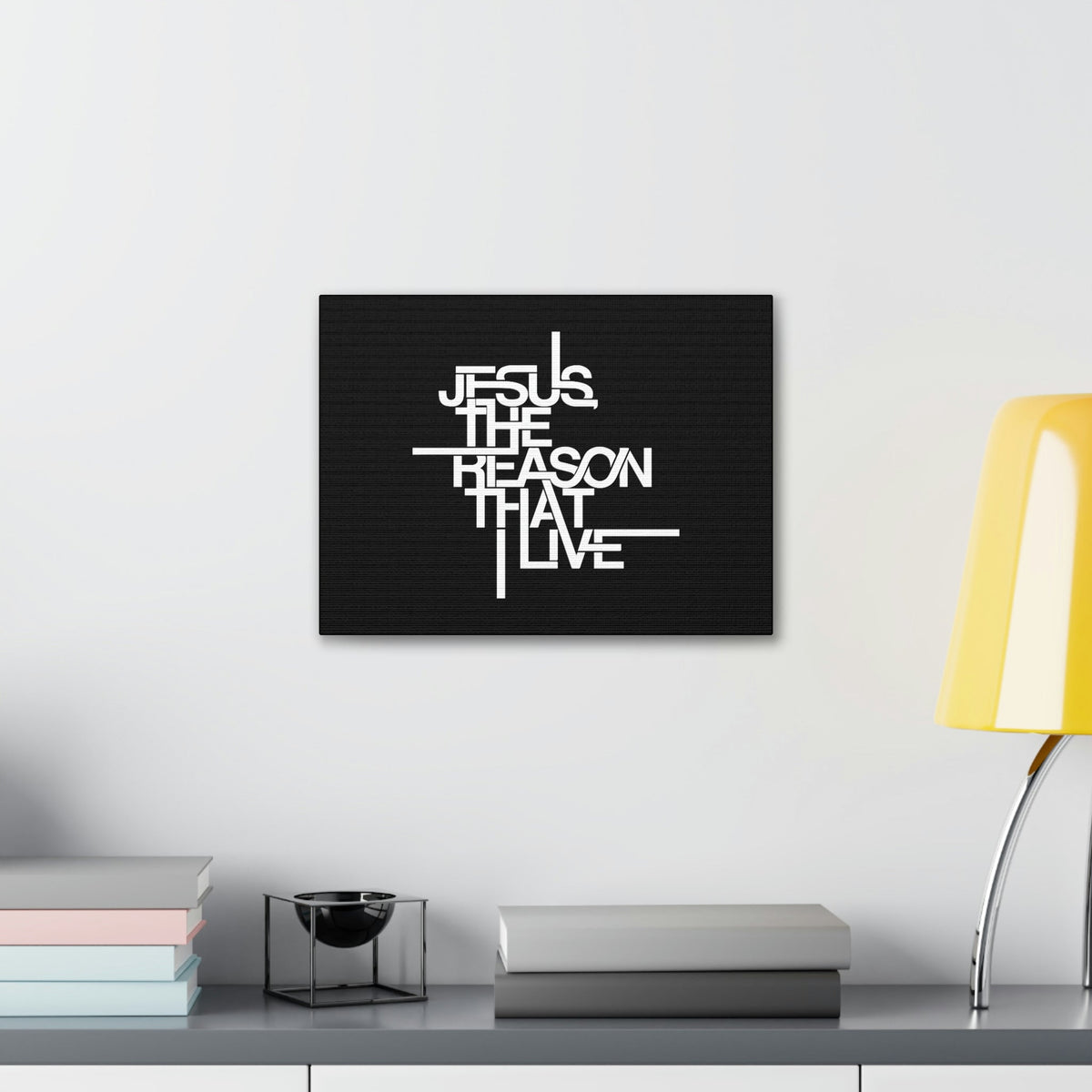 Scripture Walls Jesus, The Reason That I Live Galatians 2:20 Christian Wall Art Bible Verse Print Ready to Hang Unframed-Express Your Love Gifts