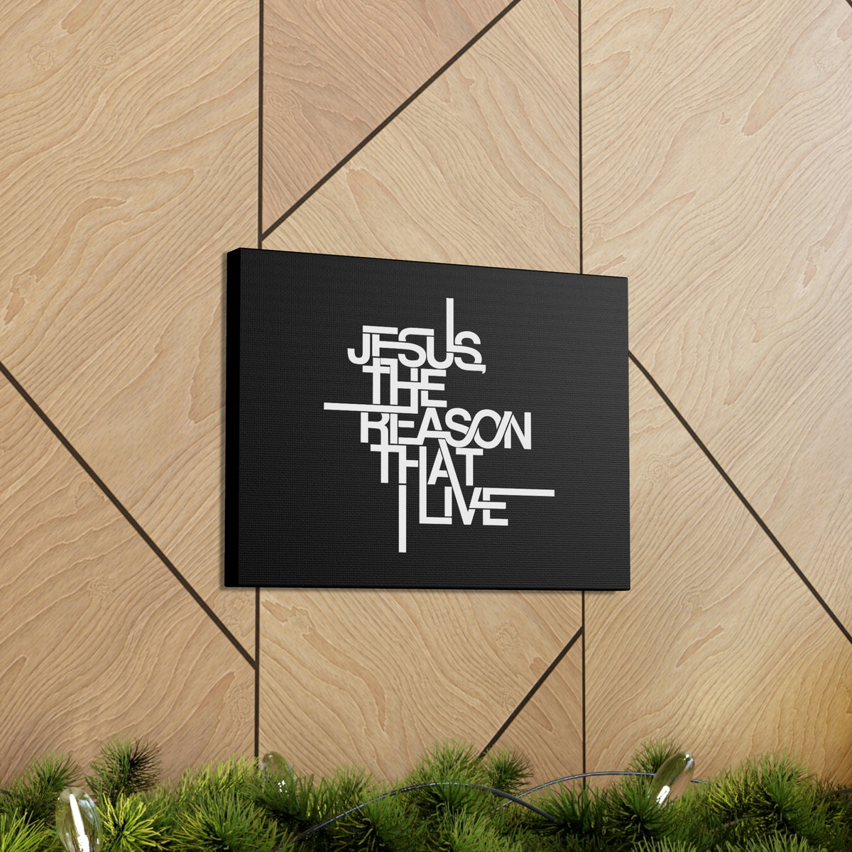 Scripture Walls Jesus, The Reason That I Live Galatians 2:20 Christian Wall Art Bible Verse Print Ready to Hang Unframed-Express Your Love Gifts