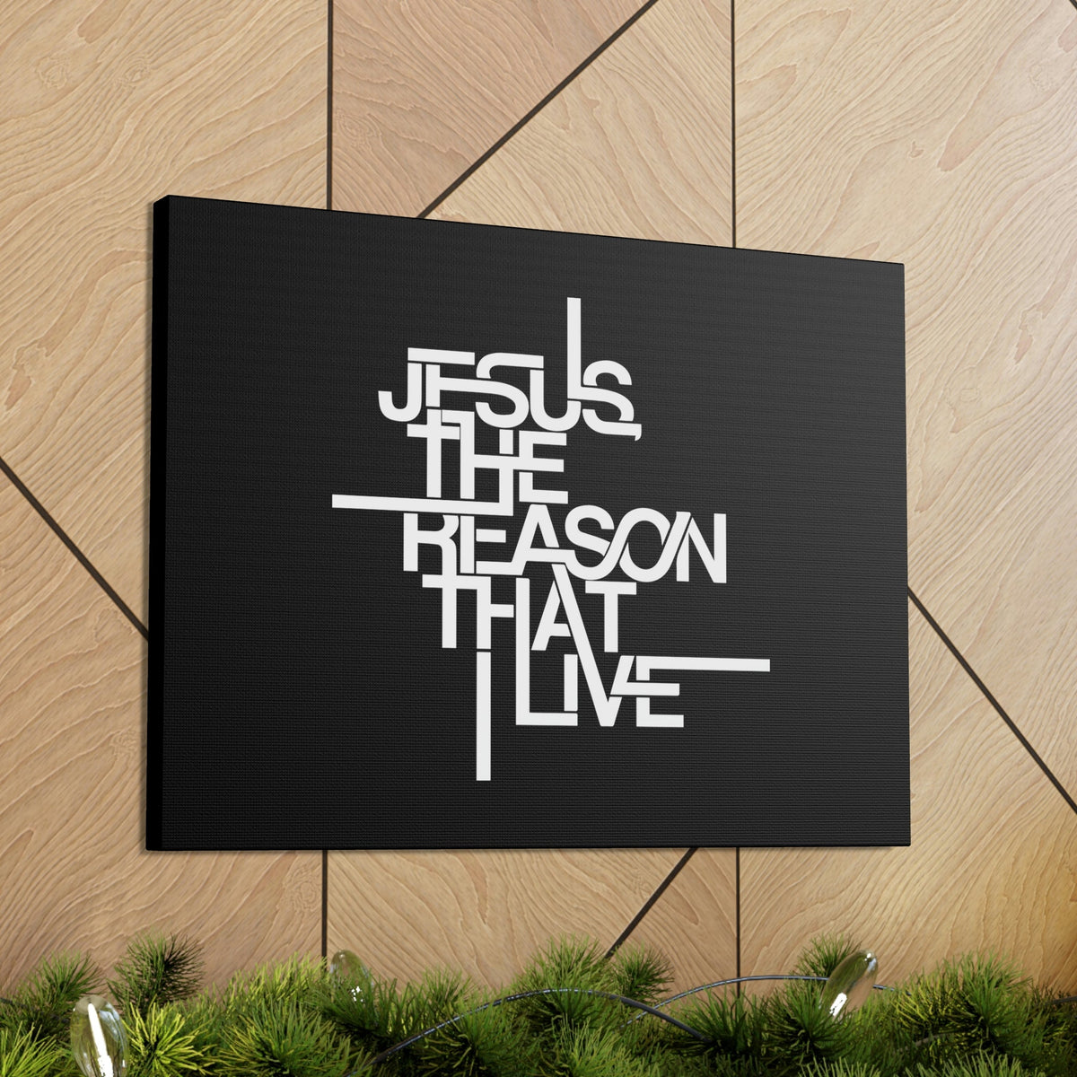Scripture Walls Jesus, The Reason That I Live Galatians 2:20 Christian Wall Art Bible Verse Print Ready to Hang Unframed-Express Your Love Gifts