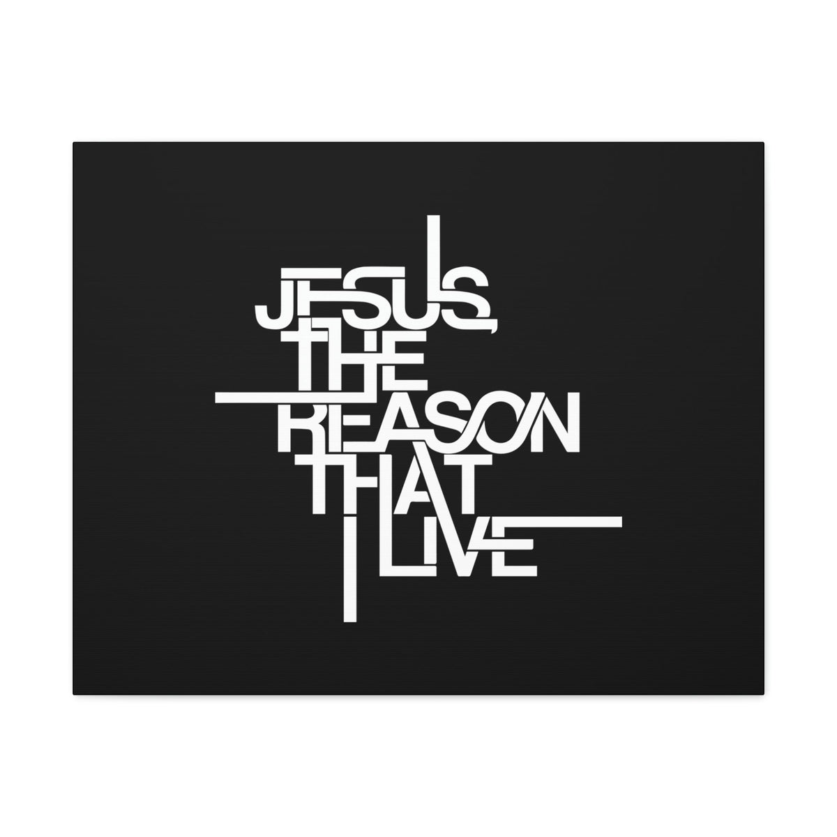 Scripture Walls Jesus, The Reason That I Live Galatians 2:20 Christian Wall Art Bible Verse Print Ready to Hang Unframed-Express Your Love Gifts