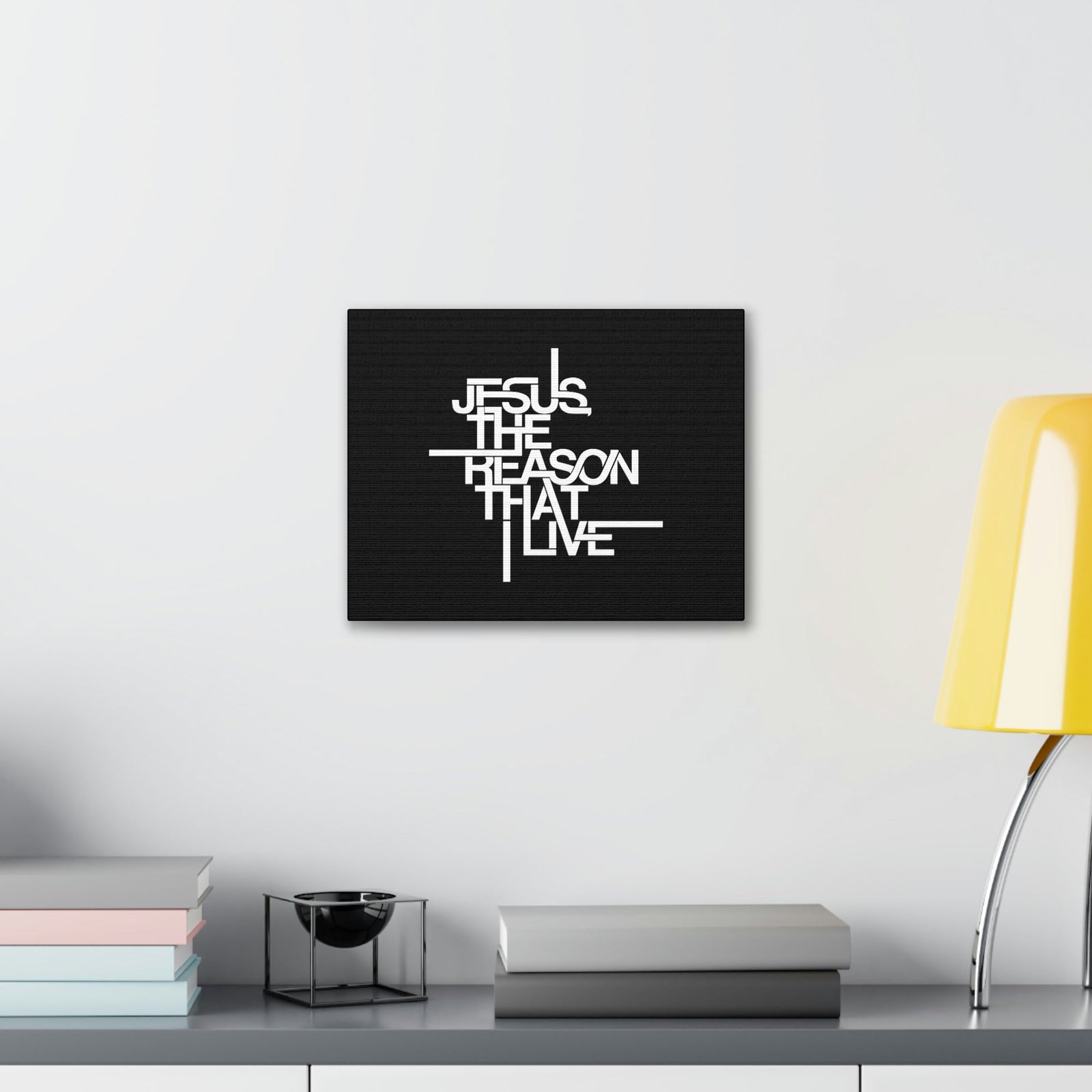 Scripture Walls Jesus, The Reason That I Live Galatians 2:20 Christian Wall Art Bible Verse Print Ready to Hang Unframed-Express Your Love Gifts