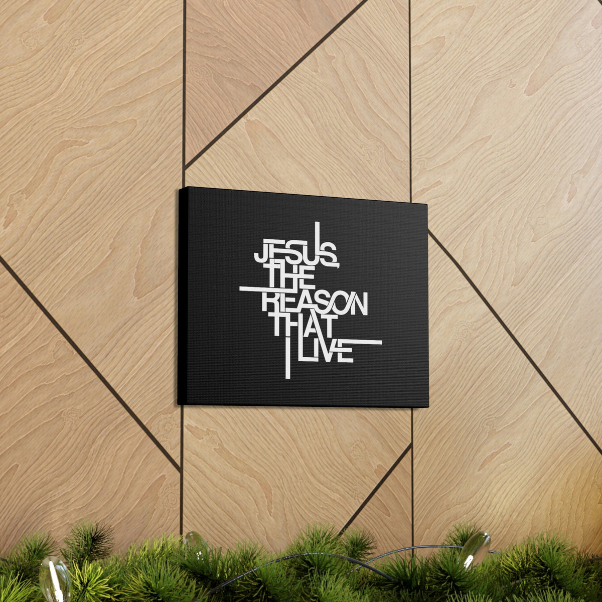 Scripture Walls Jesus, The Reason That I Live Galatians 2:20 Christian Wall Art Bible Verse Print Ready to Hang Unframed-Express Your Love Gifts