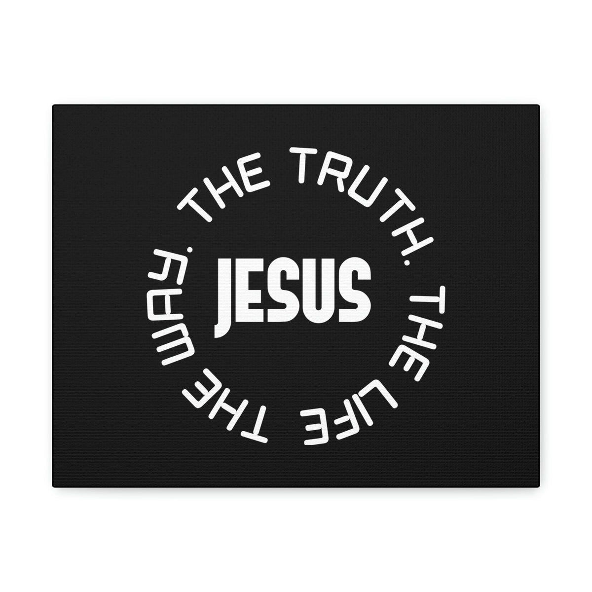 Scripture Walls Jesus, The Truth, The Life, The Way John 14:6 Christian Wall Art Bible Verse Print Ready to Hang Unframed-Express Your Love Gifts