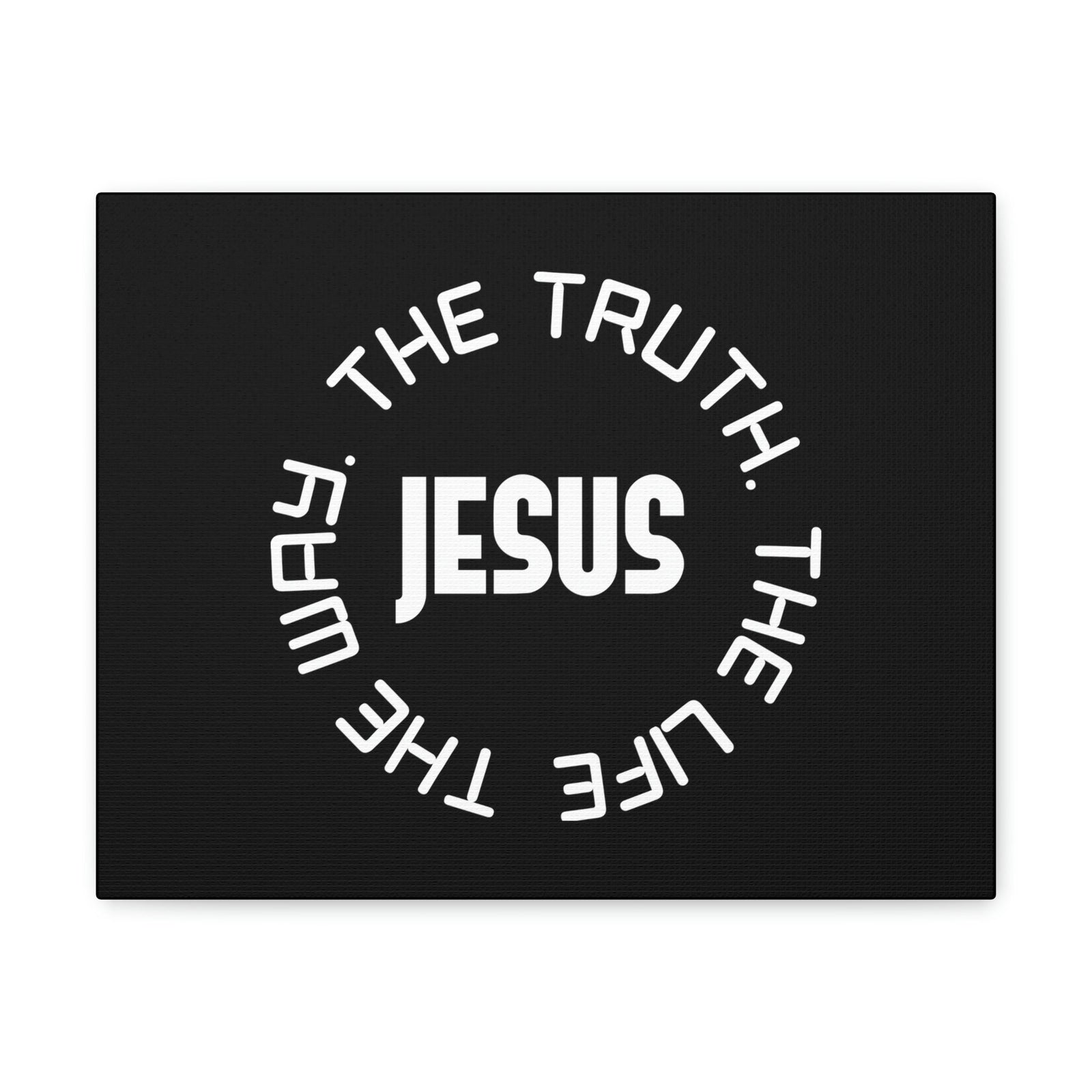 Scripture Walls Jesus, The Truth, The Life, The Way John 14:6 Christian Wall Art Bible Verse Print Ready to Hang Unframed-Express Your Love Gifts