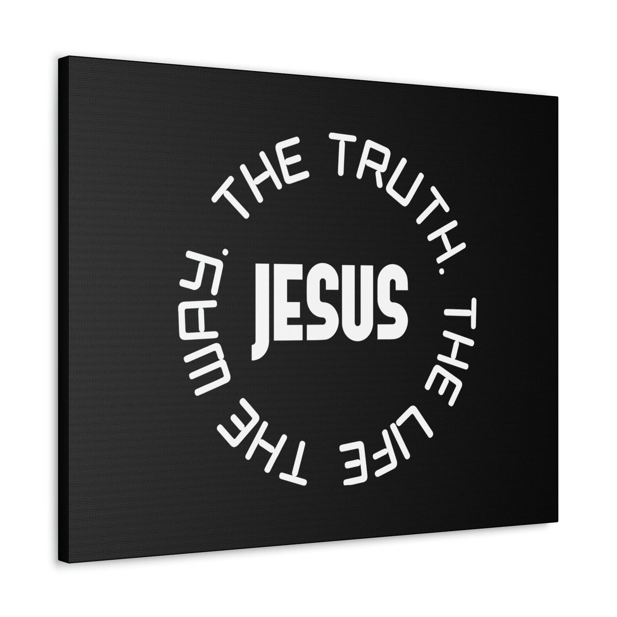 Scripture Walls Jesus, The Truth, The Life, The Way John 14:6 Christian Wall Art Bible Verse Print Ready to Hang Unframed-Express Your Love Gifts