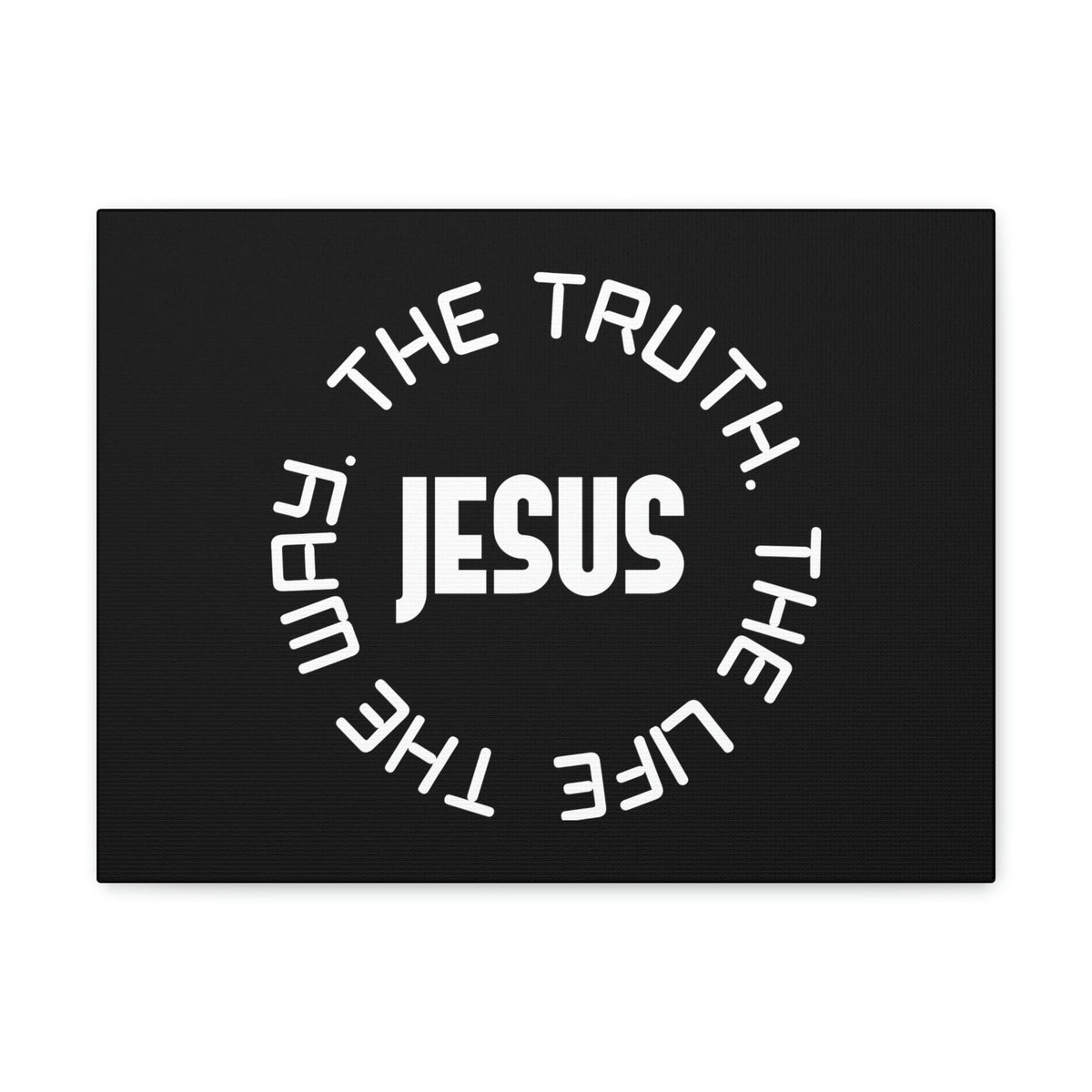 Scripture Walls Jesus, The Truth, The Life, The Way John 14:6 Christian Wall Art Bible Verse Print Ready to Hang Unframed-Express Your Love Gifts