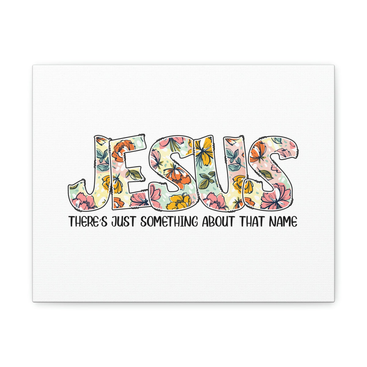 Scripture Walls Jesus There's Just Something Hebrews 12:2 Flowers Christian Wall Art Bible Verse Print Ready to Hang Unframed-Express Your Love Gifts