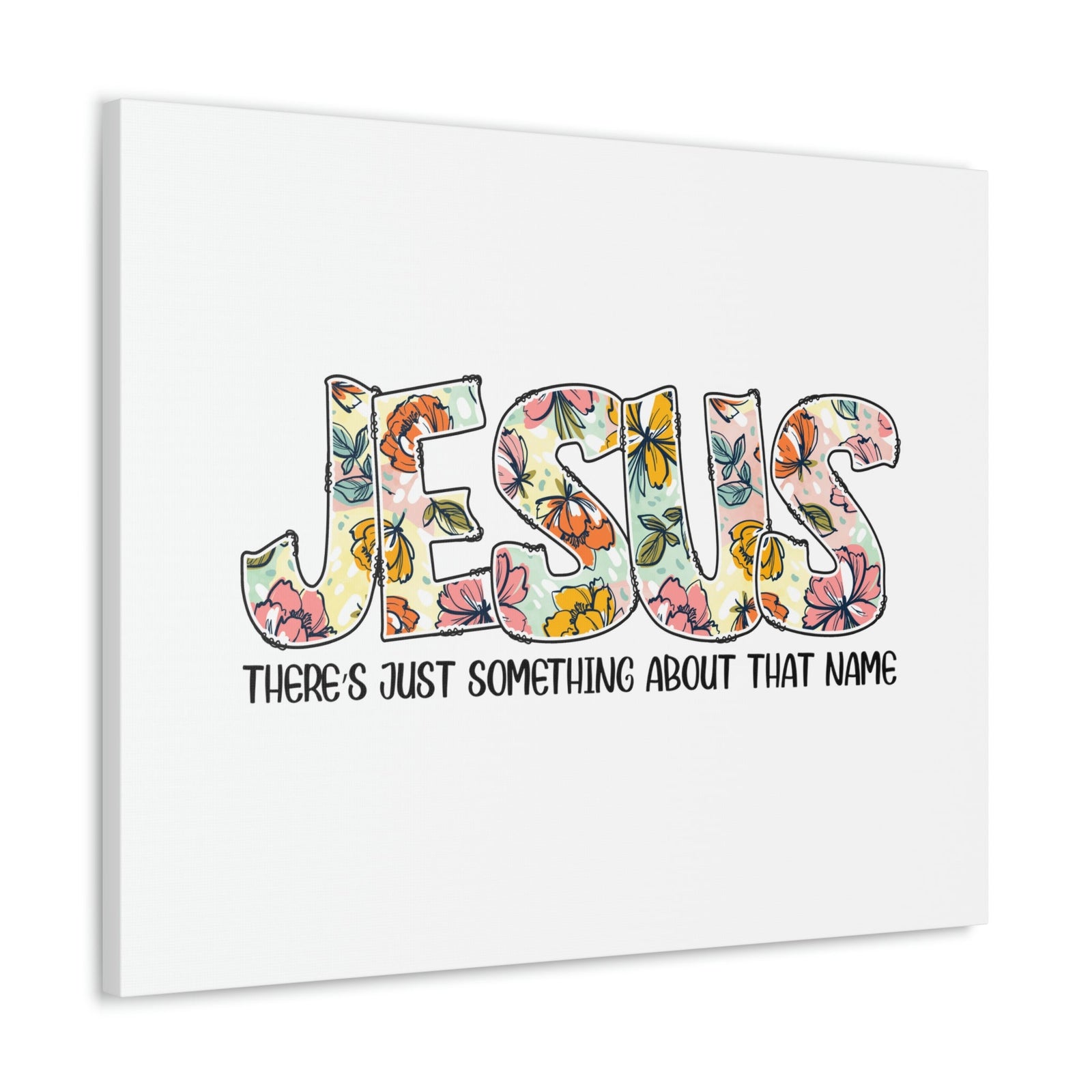 Scripture Walls Jesus There's Just Something Hebrews 12:2 Flowers Christian Wall Art Bible Verse Print Ready to Hang Unframed-Express Your Love Gifts