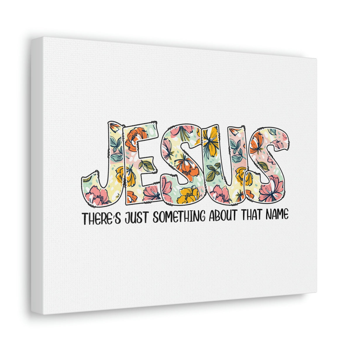 Scripture Walls Jesus There's Just Something Hebrews 12:2 Flowers Christian Wall Art Bible Verse Print Ready to Hang Unframed-Express Your Love Gifts